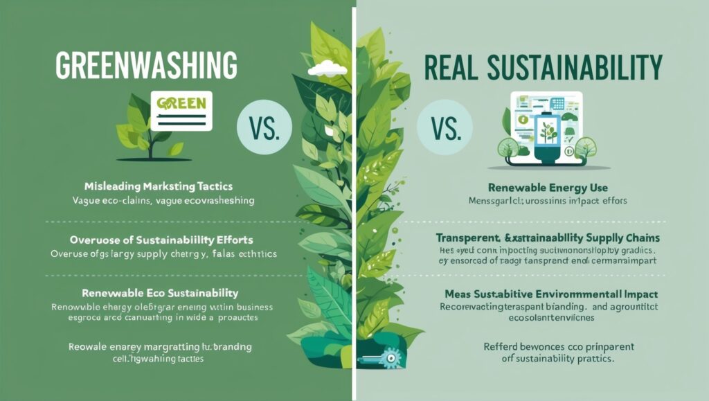 Greenwashing vs Real Sustainability