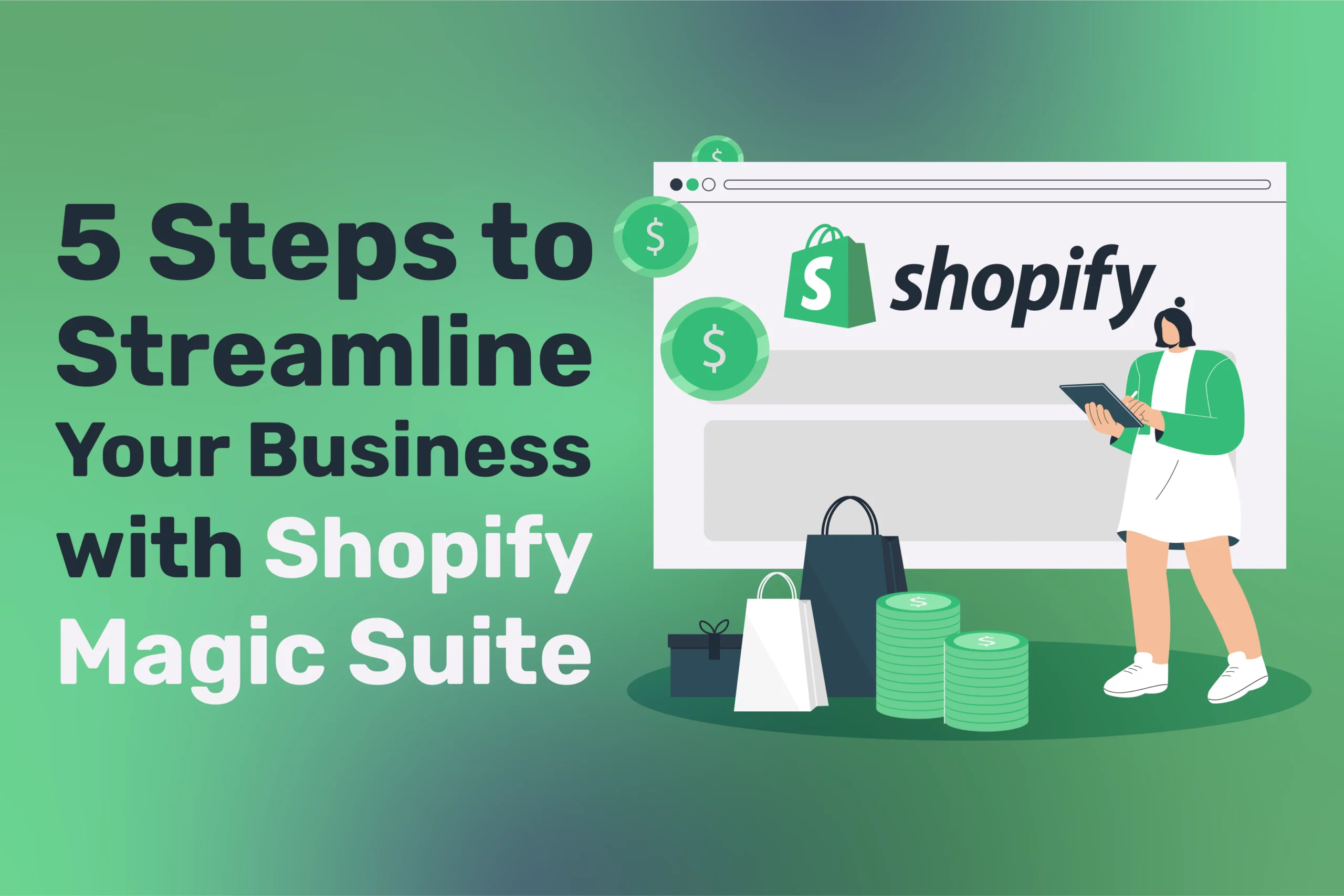 5 Steps to Streamline Your Business with Shopify Magic Suite