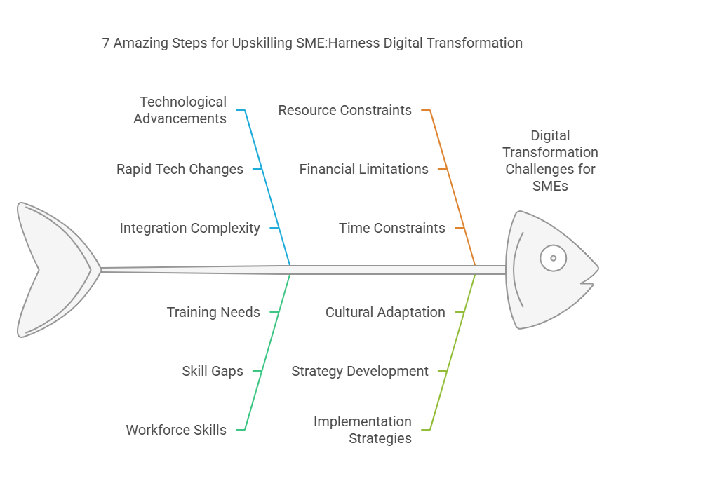 7 Amazing Steps for Upskilling SME:Harness Digital Transformation