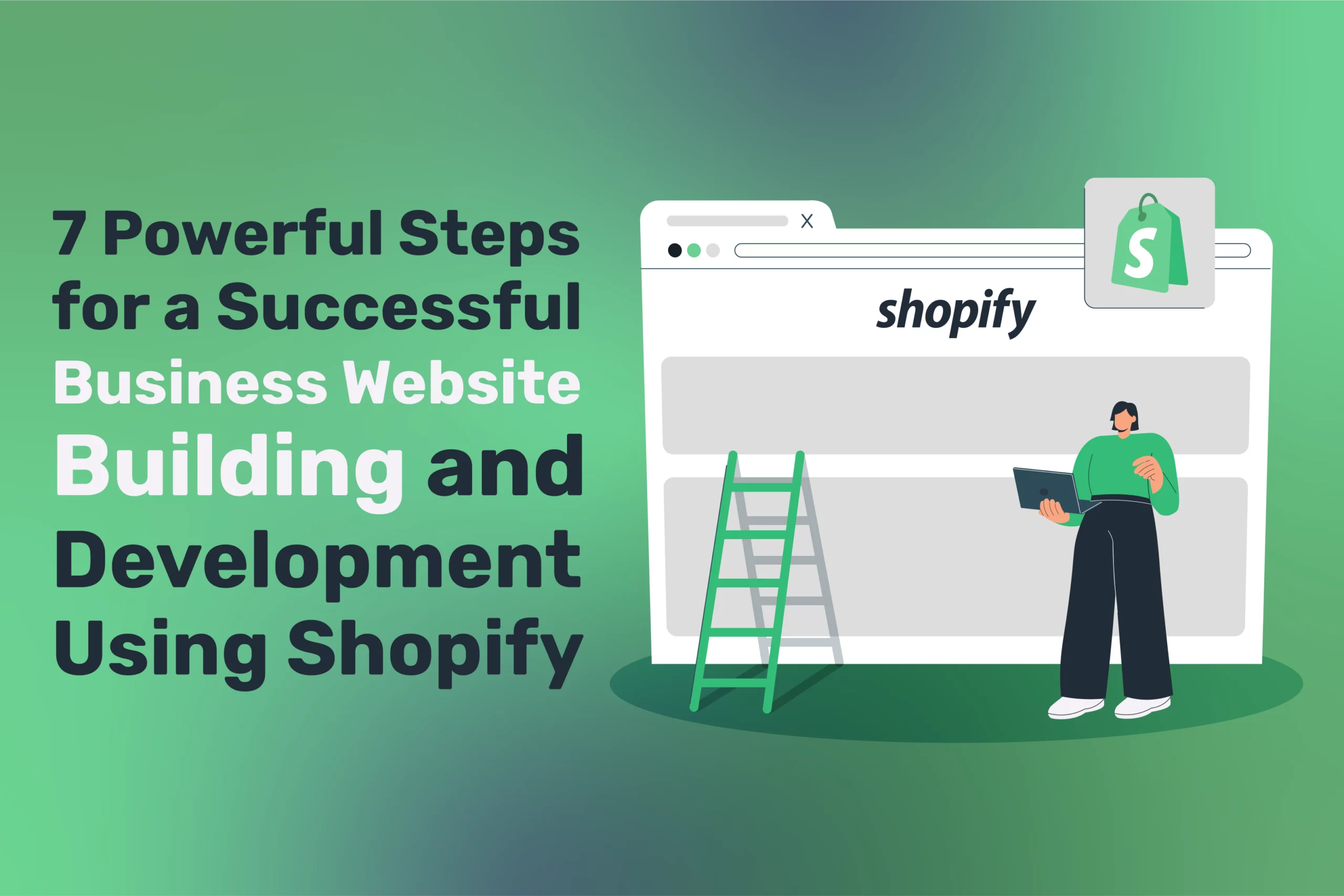 7 Powerful Steps for a Successful Business Website Building and Development Using Shopify