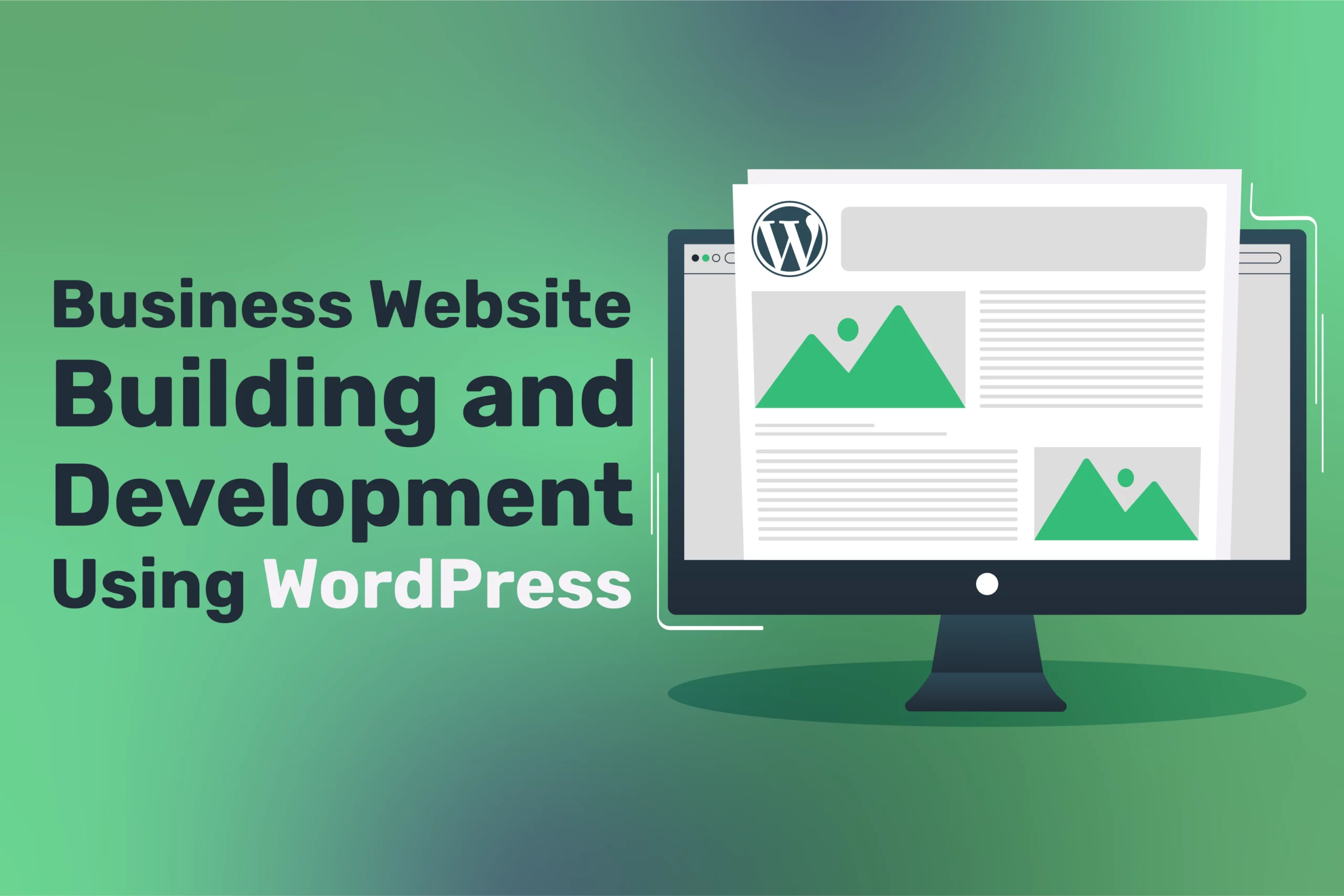 Business Website Building and Development Using WordPress