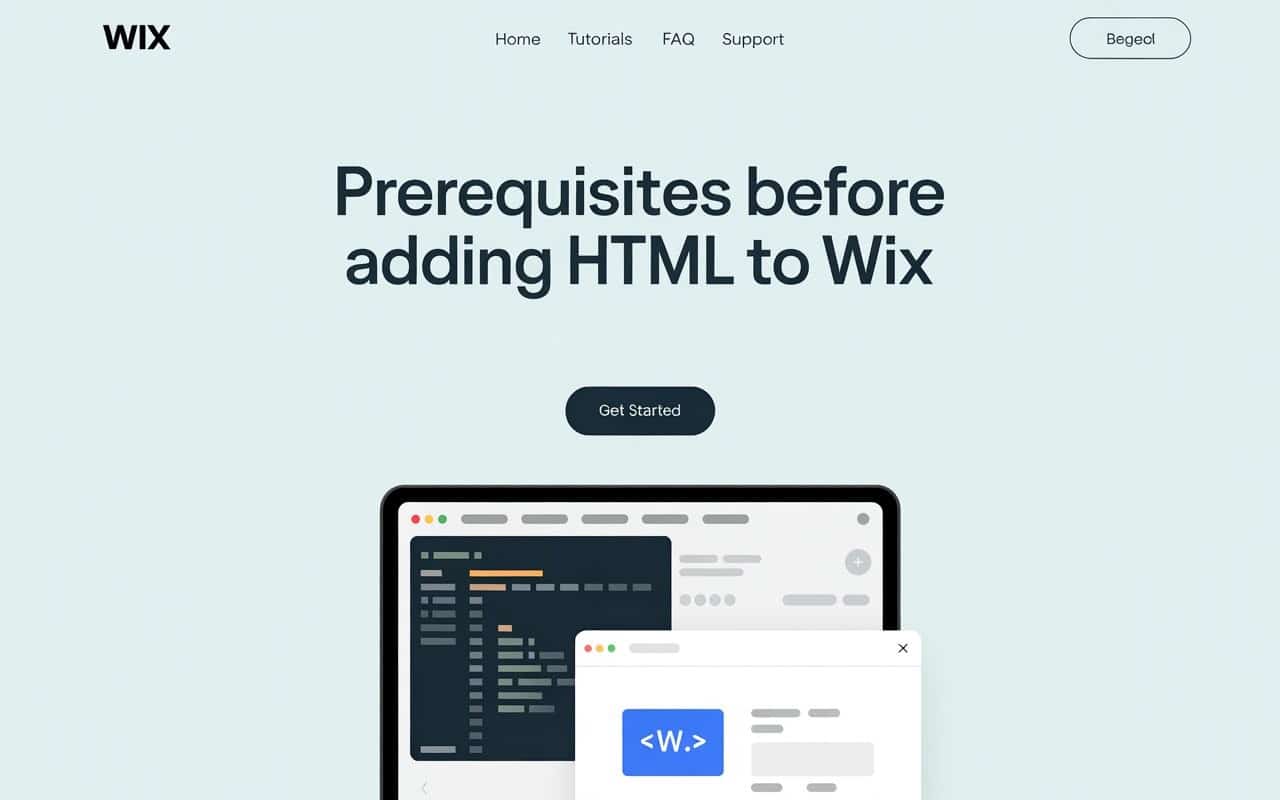 How to Add HTML Code to Your Wix Website