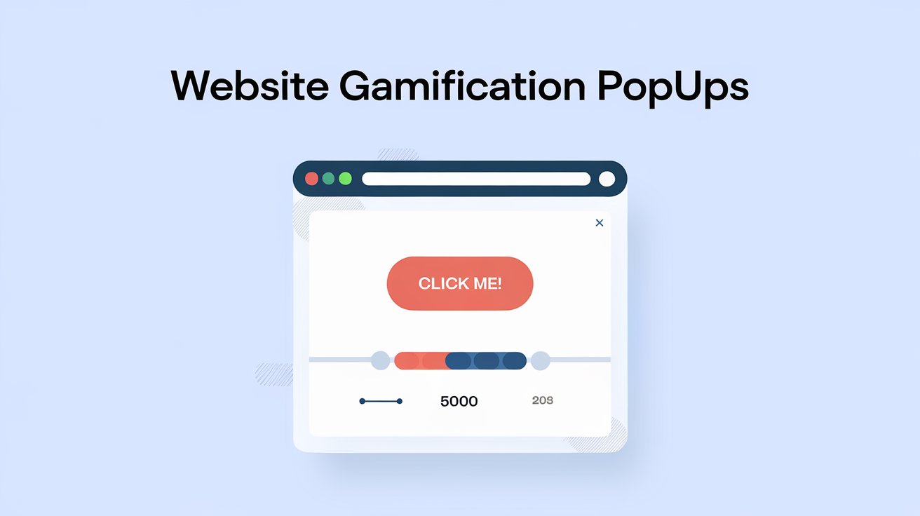 Website Gamification Popups to Improve Conversion, Boost Sales & Lead Generation
