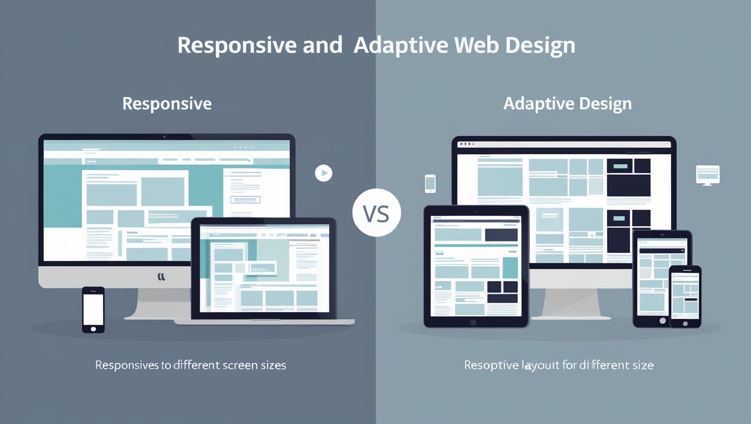 Responsive vs Adaptive Design