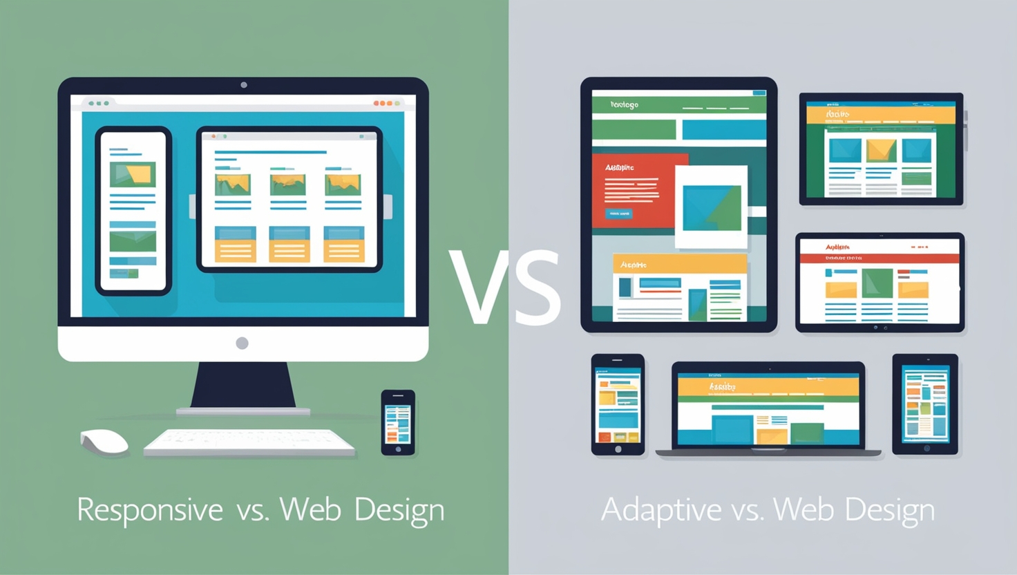 Responsive vs Adaptive Design