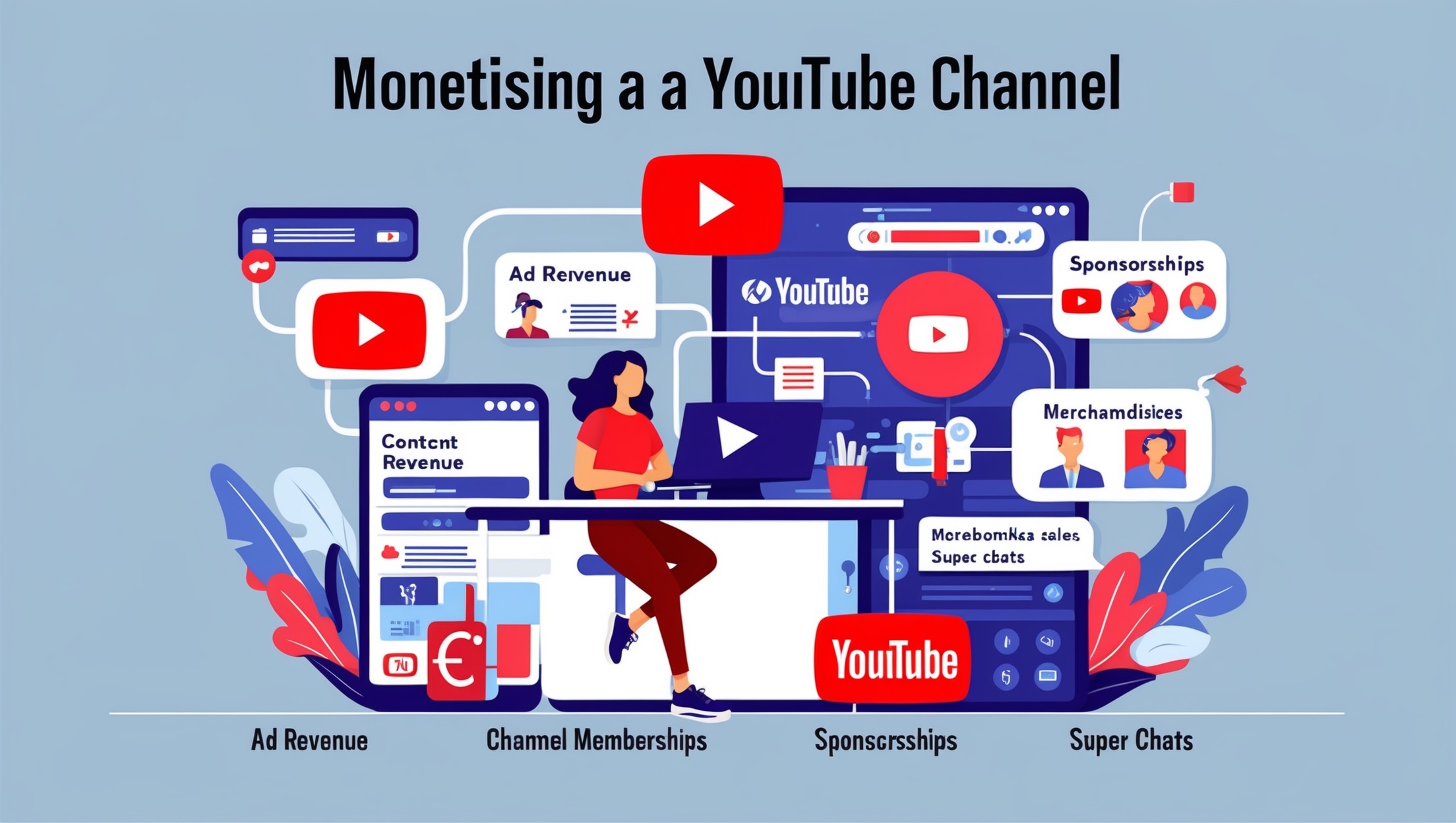 Monetising YouTube Channels