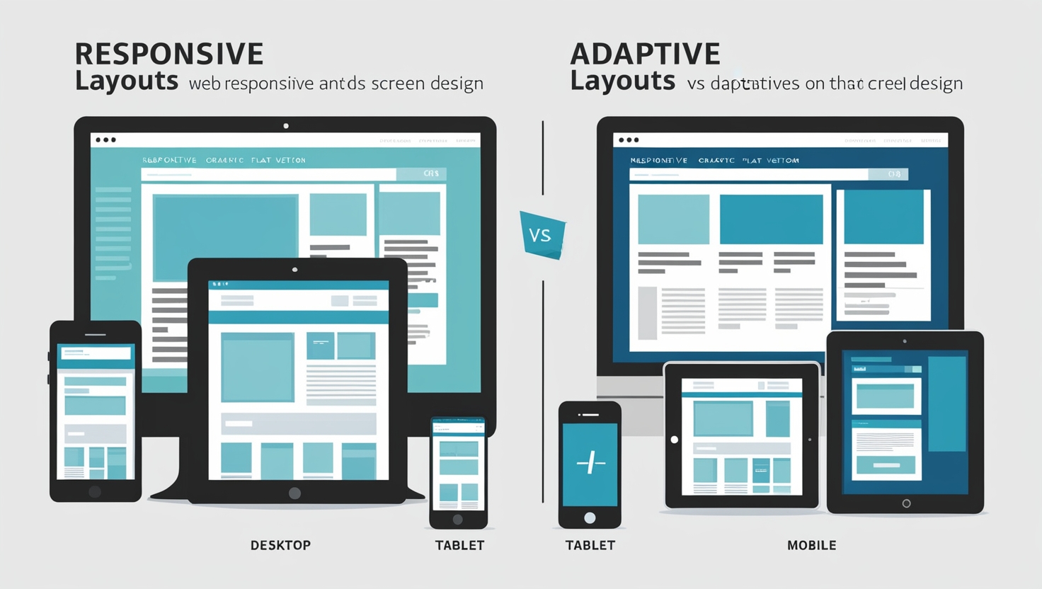 Responsive vs Adaptive Design