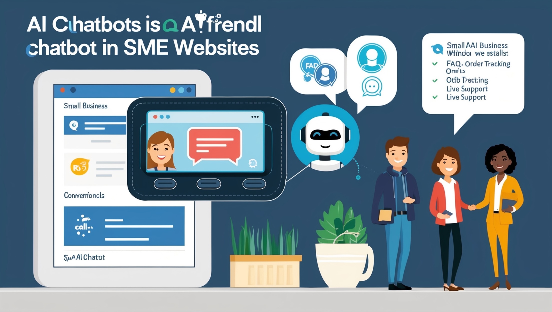 AI Chatbots in SME Websites