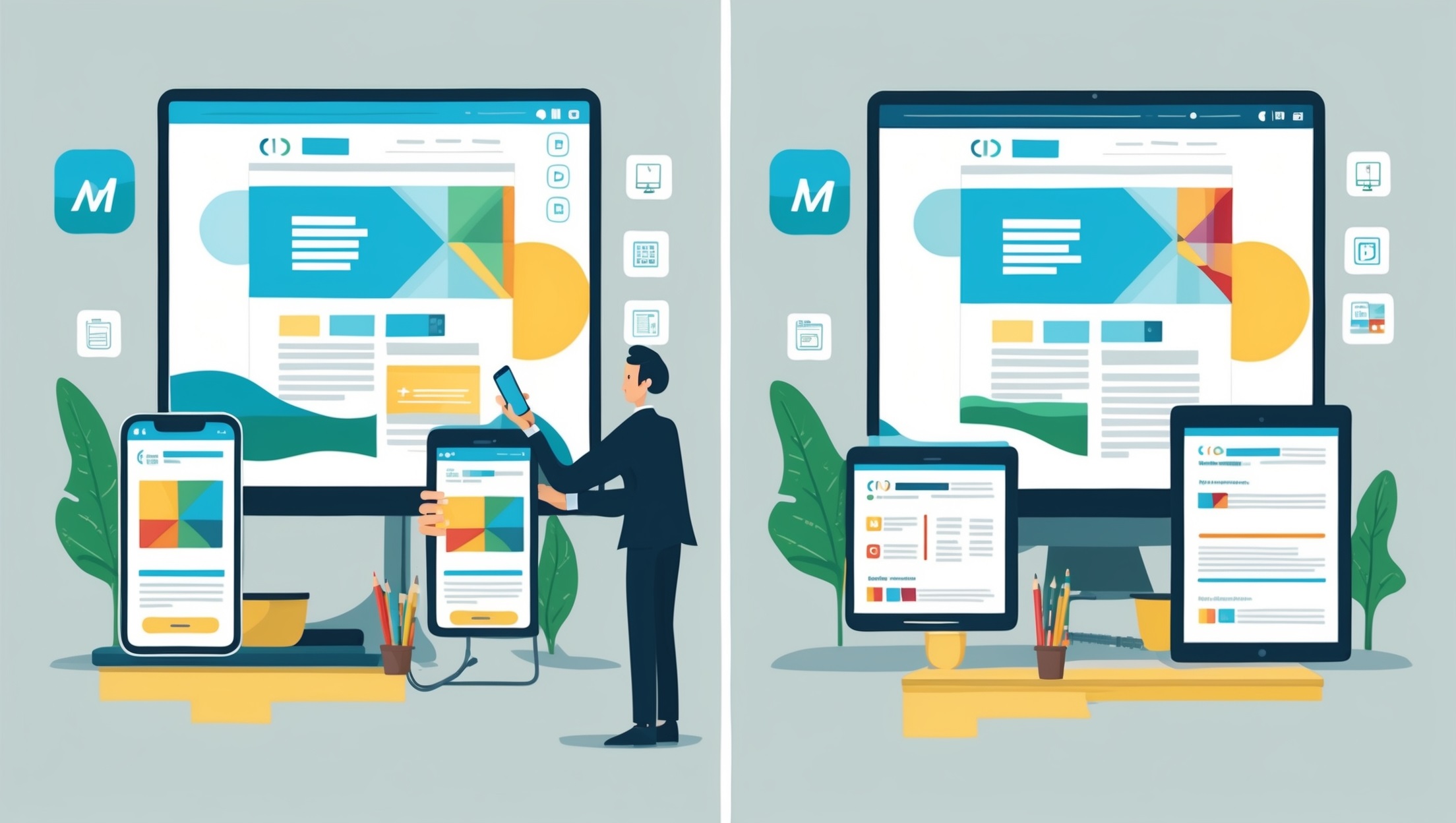Mobile-first Website Design