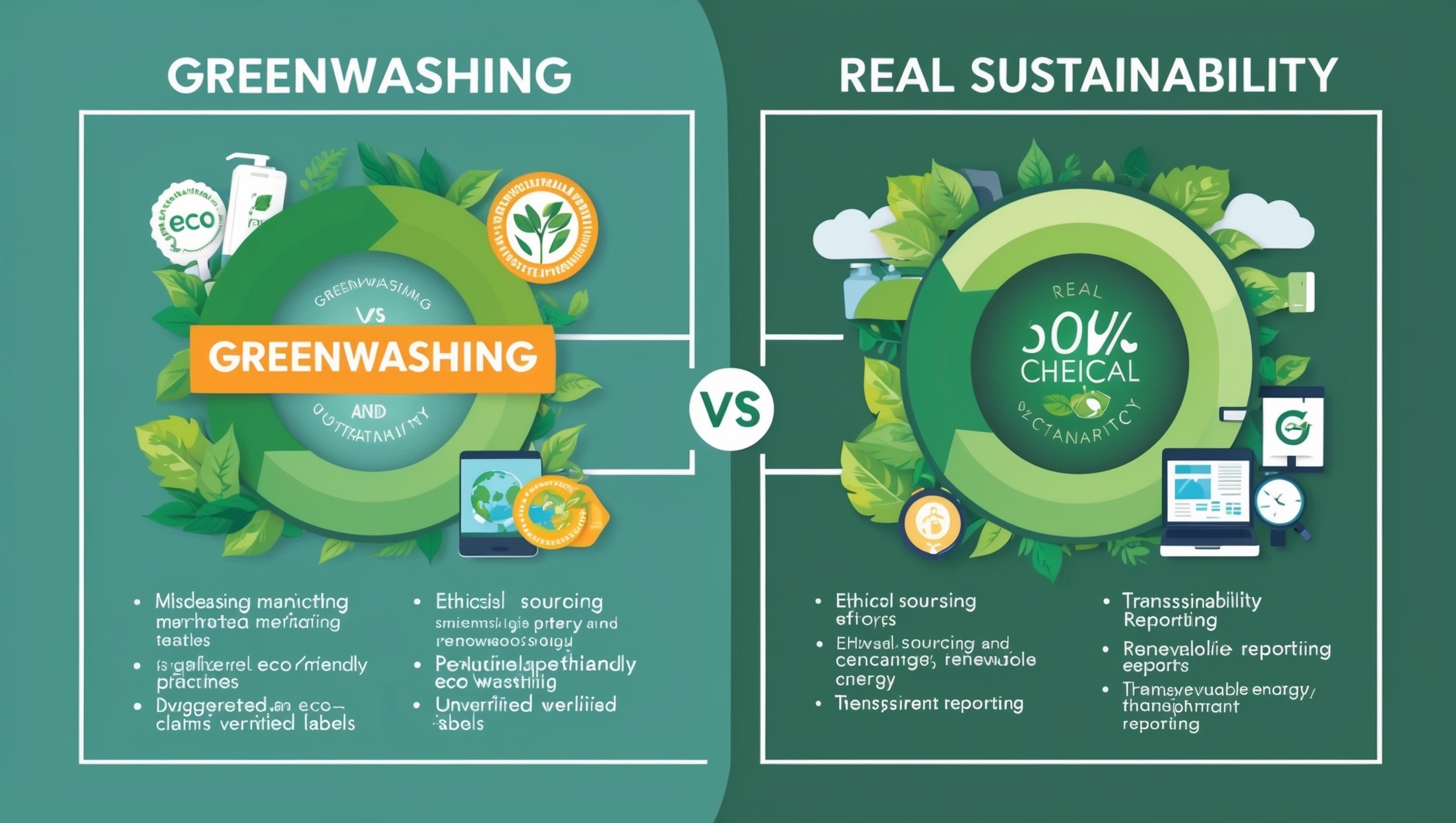 Greenwashing vs Real Sustainability
