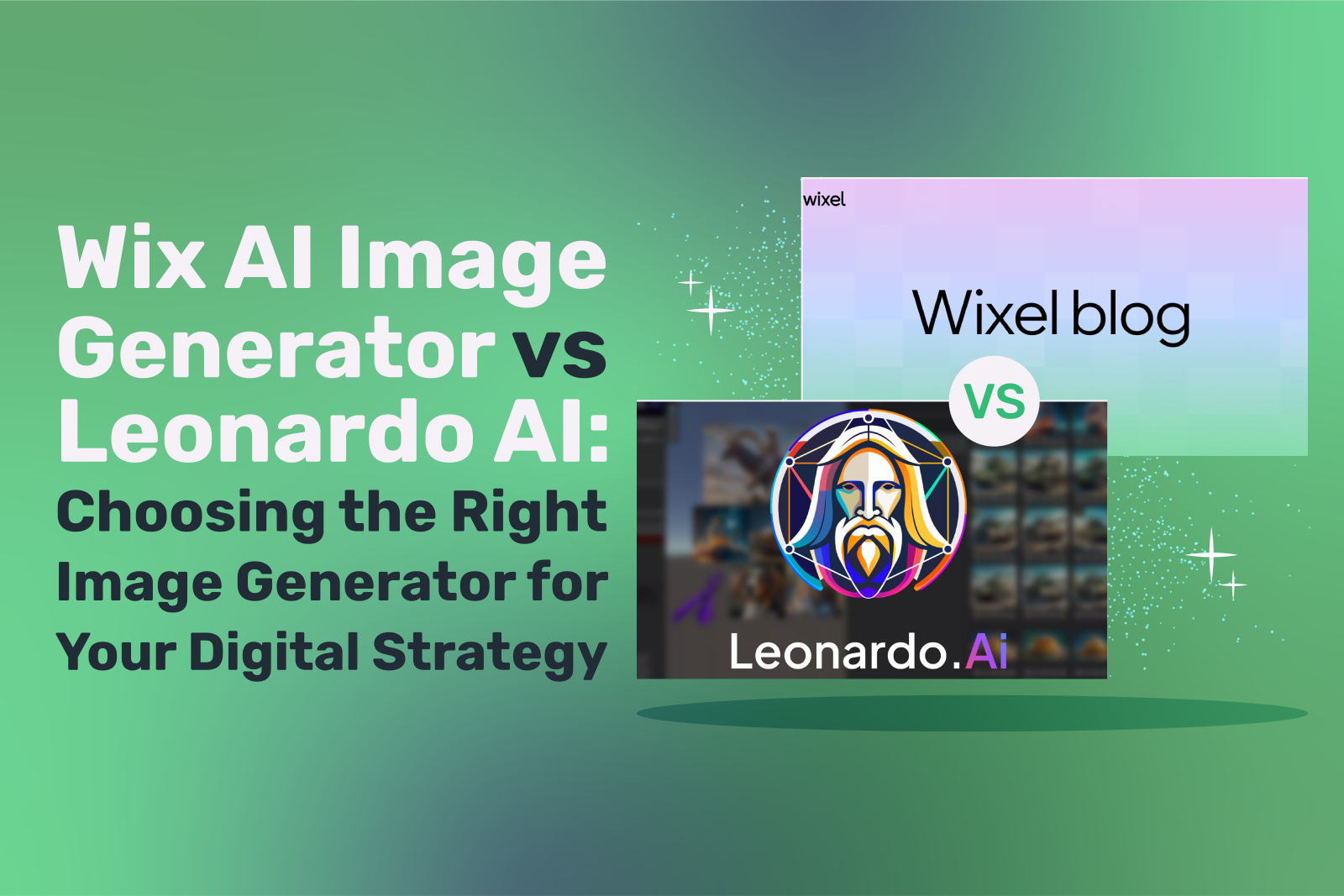 Wix AI Image Generator vs Leonardo AI