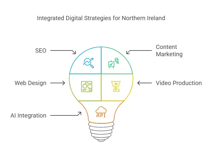 Epic Integrated SEO Strategies for Northern Ireland: 3Point Content, Web, Video