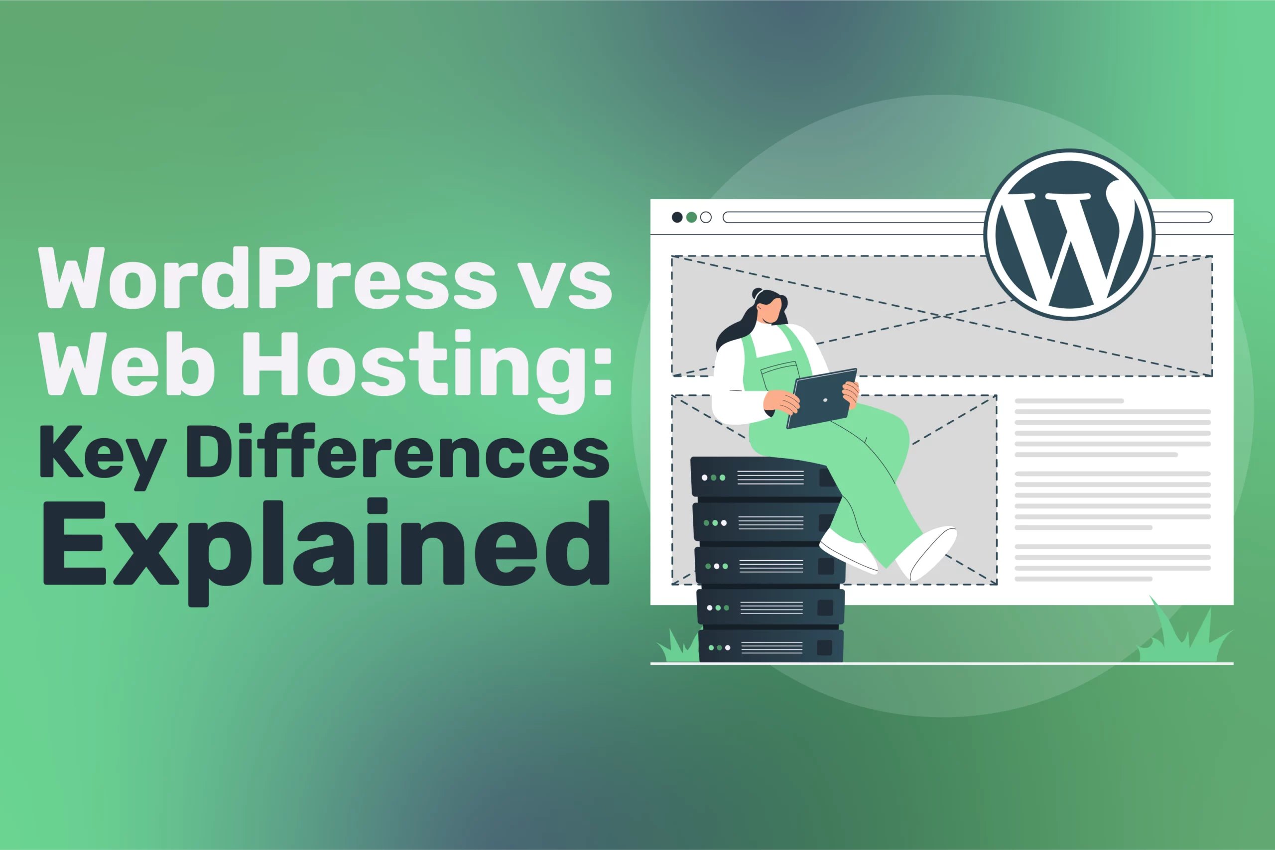 WordPress vs Web Hosting