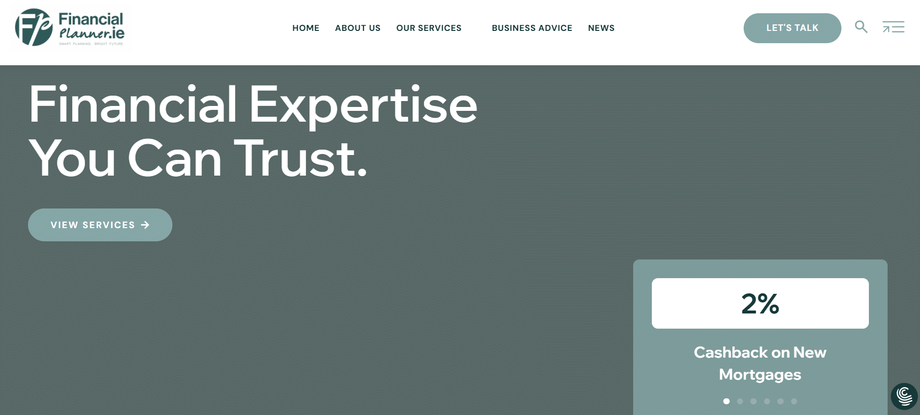 Financial Planning Website