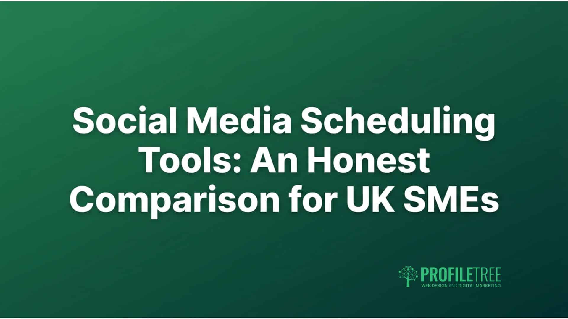 Social Media Scheduling Tools