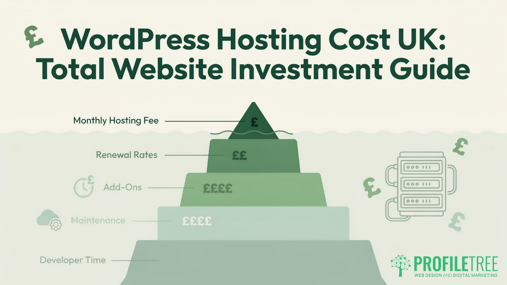 WordPress Hosting Cost UK, Total Website Investment Guide