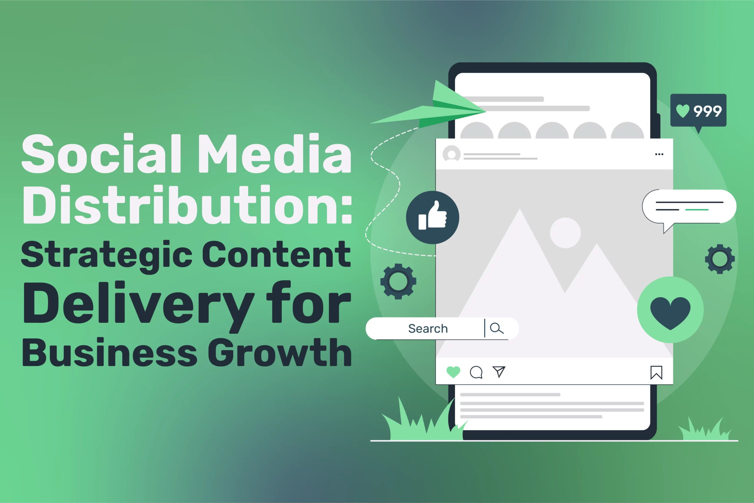 social media distribution