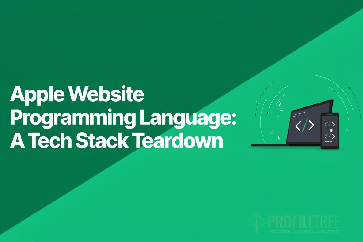 Apple Website Programming Language