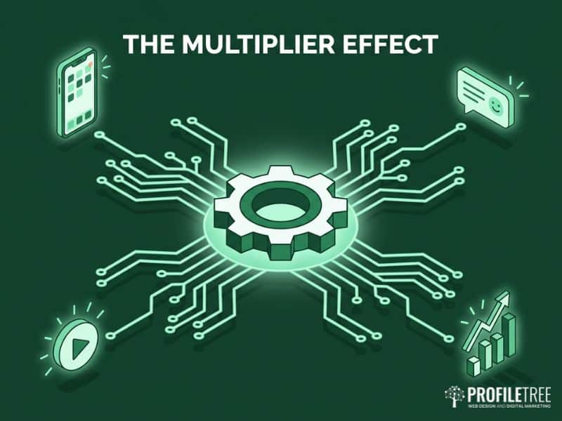 Innovation multiplier effect from the impact of digital marketing training
