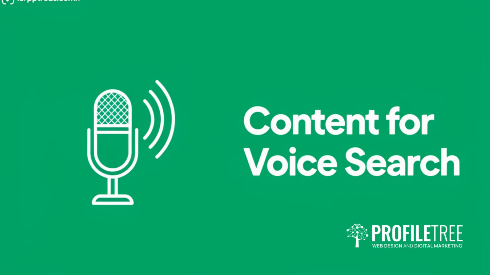 Content for Voice Search A Belfast Optimisation Guide