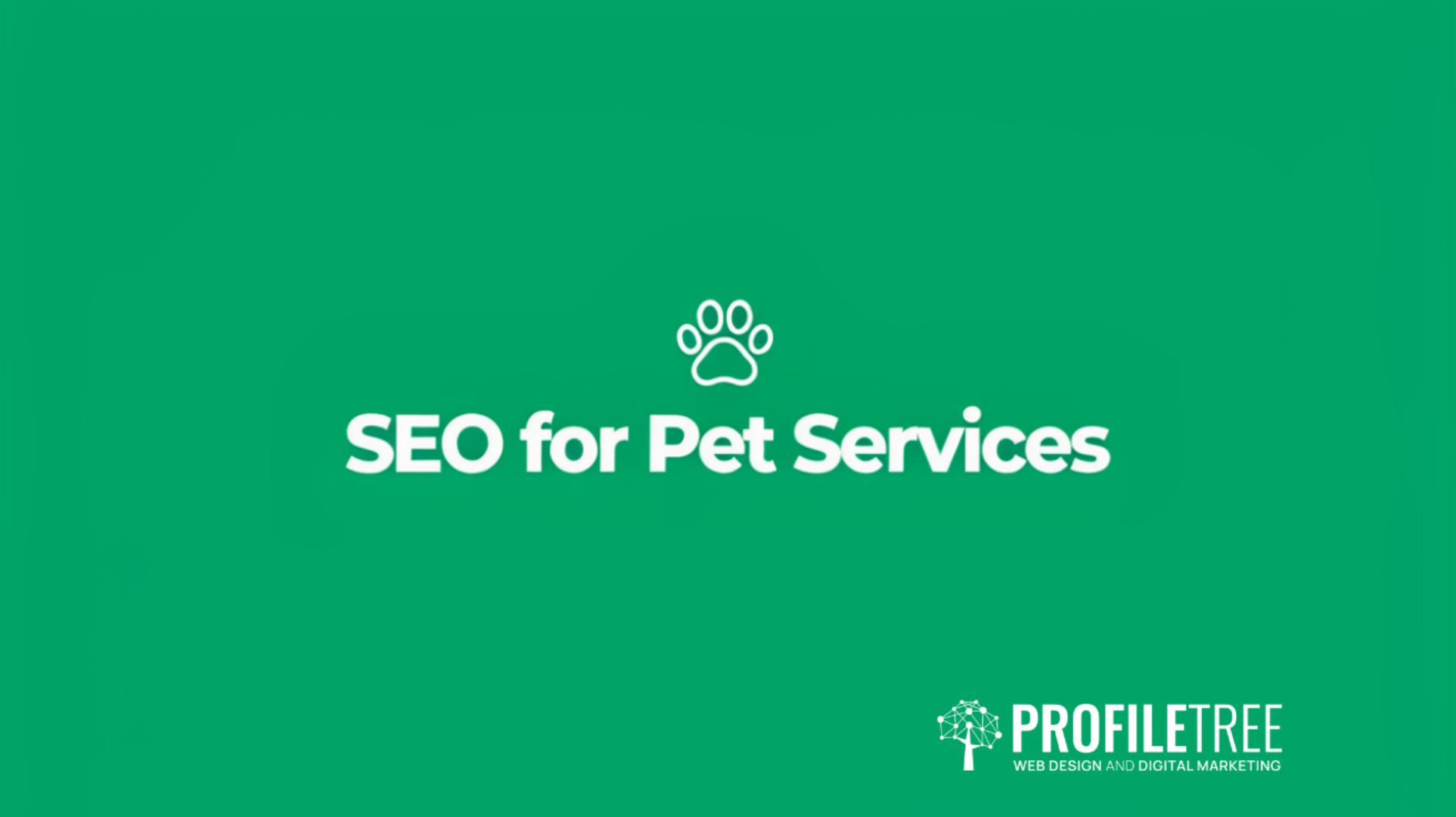 SEO for Pet Services Expert Marketing Tips