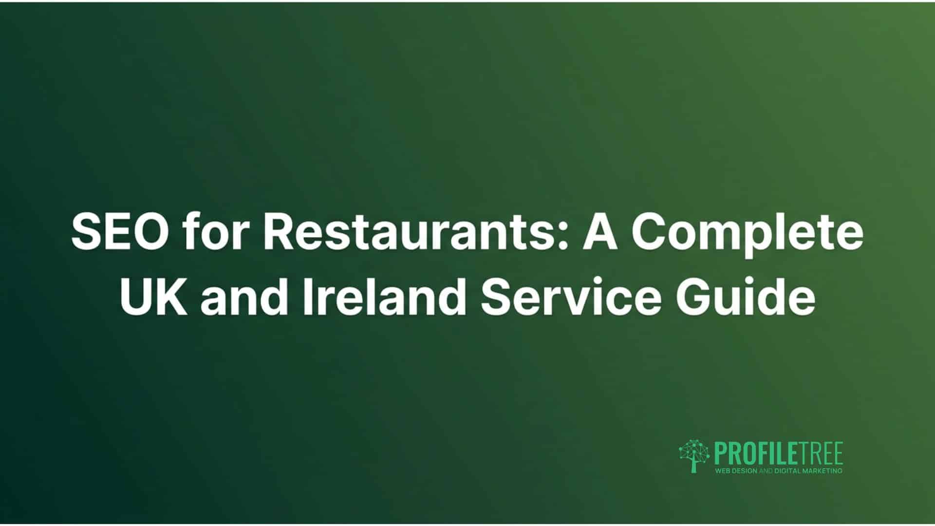SEO for Restaurants