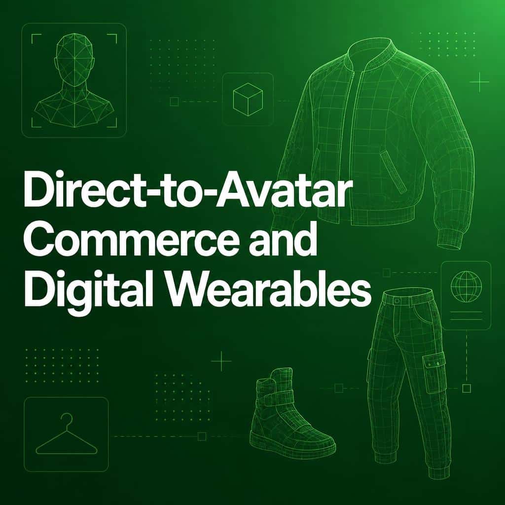 Direct-to-Avatar Commerce and Digital Wearables: SME Guide