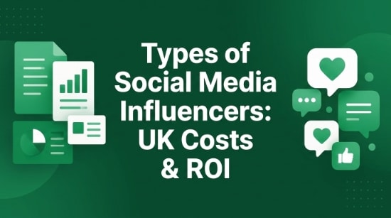Types of Social Media Influencers: UK Costs & ROI