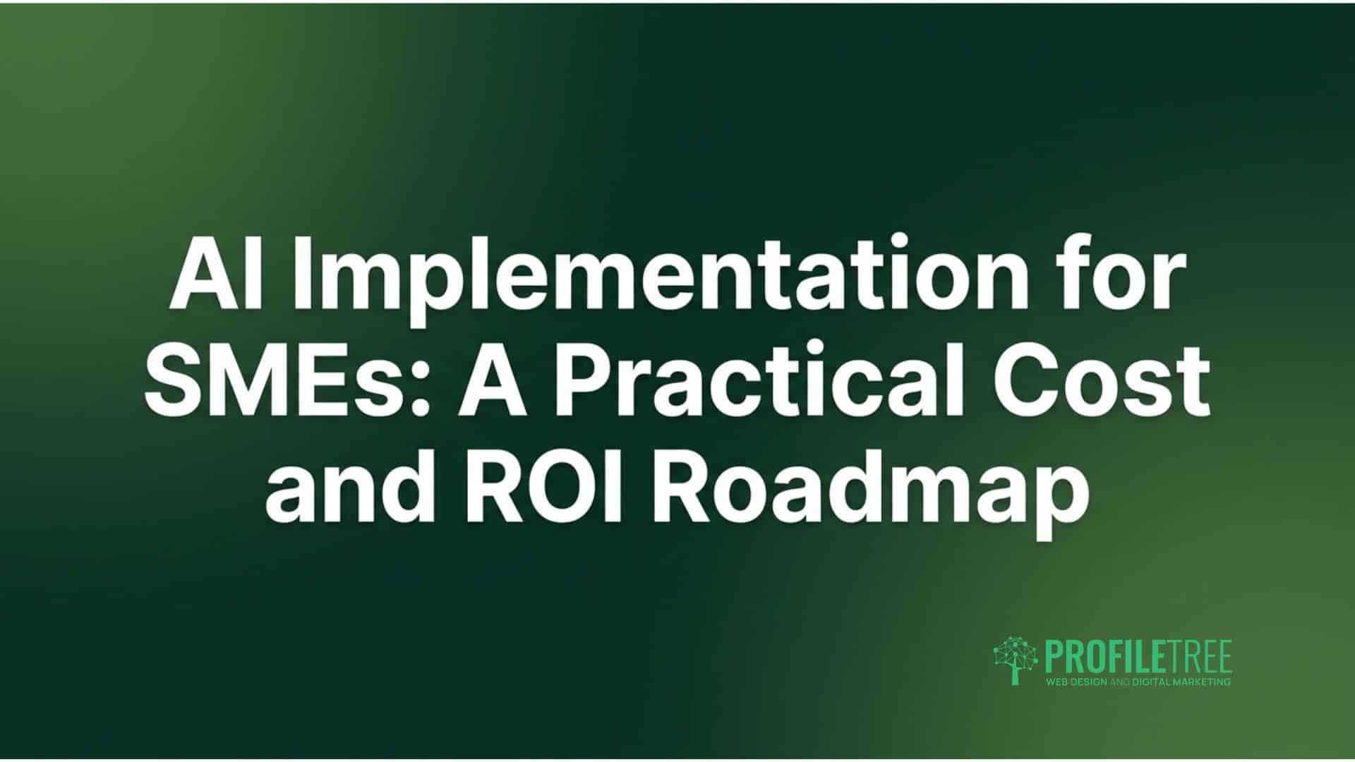 AI implementation in SMEs
