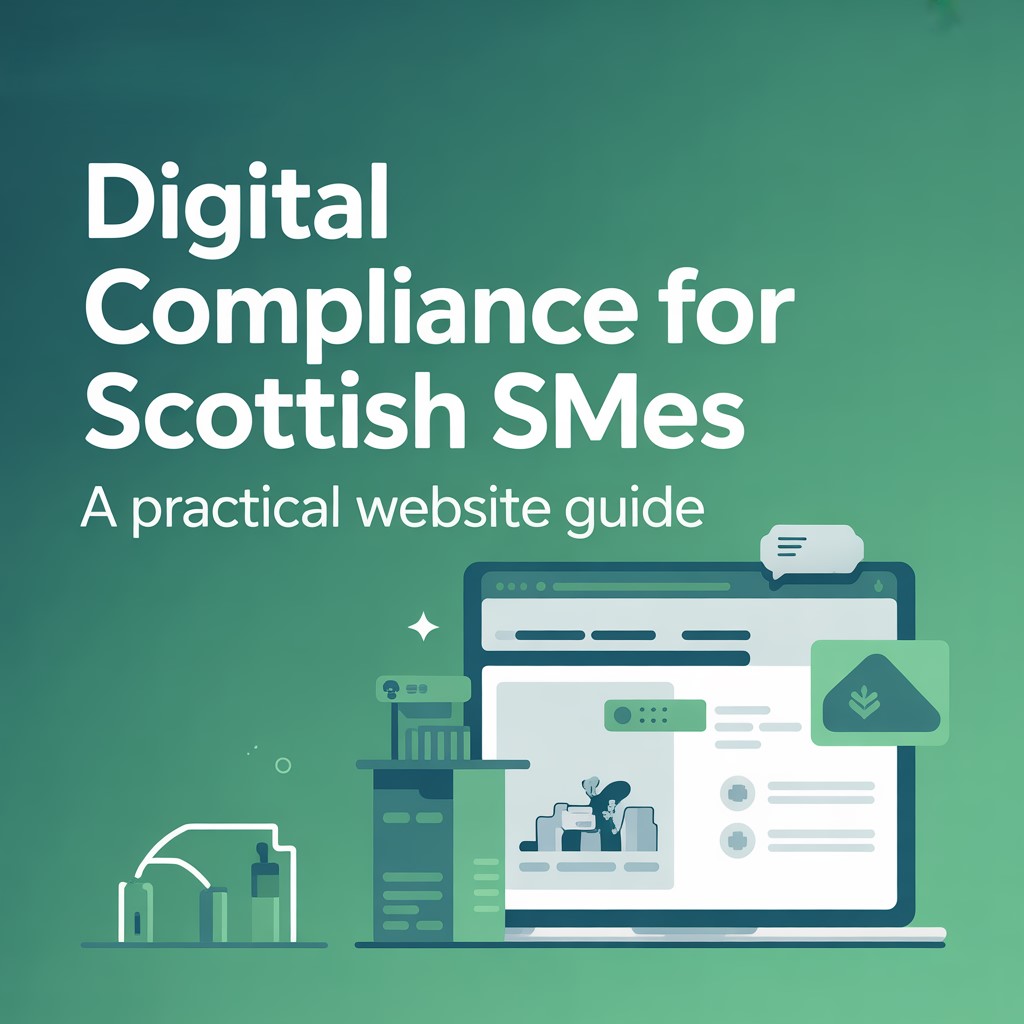 # Digital Compliance for Scottish SMEs: A Practical Website Guide for 2025 **SEO title:** Digital Compliance for Scottish SMEs: 2025 Website Guide | ProfileTree **Meta description:** Digital compliance for Scottish SMEs explained. UK GDPR, Cyber Essentials, DigitalBoost, and website fixes that protect your business and improve your search rankings. **Target URL:** https://profiletree.com/guide-to-digital-compliance-for-scottish-smes/ --- Most Scottish SMEs that fall short on digital compliance are not cutting corners. They launched a website at some point, set things up as best they could at the time, and moved on to running their business. The problem is that the rules have changed, enforcement has become more visible, and what was acceptable in 2018 is now a liability. For businesses in Scotland, this matters in a specific way that generic UK compliance guides do not address. Scottish Government procurement increasingly requires Cyber Essentials certification. The DigitalBoost programme, delivered through Business Gateway Scotland, is surfacing compliance gaps that business owners did not know existed. And SMEs adopting new digital tools, from CRM platforms to AI assistants, are creating data flows they have not yet mapped against their legal obligations. This guide covers what digital compliance actually requires, where Scottish SMEs typically fall short, and what a practical path to improvement looks like. It is written for business owners and marketing managers, not legal professionals. The focus throughout is on your website, because that is where most compliance problems begin and where most of them can be fixed. --- ## Your 2025 Scottish SME Digital Compliance Checklist Use this as a quick reference before reading the detail below. If you cannot tick every item, the relevant section of this guide explains what to do. - **UK GDPR:** Cookie consent blocks non-essential cookies before the user accepts. Privacy policy accurately describes your data processing. Contact forms state the lawful basis for processing personal data. - **Website security:** HTTPS active on all pages, including older subdirectories and internal pages. - **Accessibility:** Images have descriptive alt text. Page structure uses logical heading order. Site is navigable by keyboard. - **Cyber Essentials:** Certification in place or in progress if you supply to Scottish public sector bodies. - **E-commerce:** Pricing shown VAT-inclusive for B2C sales. Cancellation rights and returns policy visible at checkout. Order confirmation sent on purchase. - **Email marketing:** Marketing emails sent only to contacts with a valid lawful basis under PECR. - **Data Processing Agreements:** Written agreements in place with all third-party tools that process customer data on your behalf (analytics, CRM, email platforms, AI tools). - **Review schedule:** Compliance documentation reviewed at least every six months and date-stamped. --- ## What Digital Compliance Actually Covers for Scottish Businesses Digital compliance is not a single standard or a one-off certificate. It is a collection of legal, technical, and operational requirements that apply to any business with an online presence. For Scottish SMEs, the relevant framework is UK-wide, but the practical stakes are shaped by Scottish-specific factors: public sector procurement rules, access to funded support programmes, and cross-border trading complexity for businesses selling into Northern Ireland or the EU. The five areas that matter most for most Scottish SMEs are set out below. ### UK GDPR and Data Protection The UK General Data Protection Regulation has applied since Brexit and is enforced by the Information Commissioner's Office (ICO). It governs how you collect, store, use, and share personal data about customers, website visitors, and anyone else your business has a relationship with. For most SMEs, the practical requirements are website questions rather than legal ones. Does your cookie consent mechanism actually block non-essential cookies (analytics, advertising, marketing pixels) before the user clicks accept? Does your privacy policy accurately describe what data you collect, why, how long you keep it, and who you share it with? Do your contact forms tell the user what you will do with the information they submit and on what legal basis? UK GDPR applies to all organisations processing personal data about UK residents, regardless of business size. The ICO publishes free guidance specifically for small businesses at ico.org.uk, which covers the most common questions without requiring legal advice. For a fuller treatment of how UK GDPR applies to your marketing activity specifically, [ProfileTree's guide to GDPR and digital marketing for UK and Irish SMEs](https://profiletree.com/gdpr-and-digital-marketing/) covers the detail. ### Website Accessibility Under the Equality Act 2010 Private sector businesses are not required to meet WCAG 2.1 AA standards under the Public Sector Bodies Accessibility Regulations, which apply only to government and public body websites. However, the Equality Act 2010 does require that your website does not discriminate against disabled users, which in practice means basic accessibility cannot be ignored. The practical minimum for most SME websites is: descriptive alt text on all images, logical heading structure (H1 then H2 then H3, no skipped levels), sufficient colour contrast, and keyboard navigability. These requirements overlap directly with how search engines index your content. Google's crawlers behave more like a screen reader than a visual browser, so accessibility improvements tend to improve search visibility at the same time. UK businesses selling digital products or services into EU markets should also be aware that the European Accessibility Act takes effect in June 2025, creating additional obligations for organisations operating across the UK-EU border. ### Cybersecurity and Cyber Essentials The National Cyber Security Centre's Cyber Essentials scheme covers five technical controls: firewalls, secure configuration, access control, malware protection, and patch management. Certification is available through a self-assessment process at a relatively low cost. For Scottish SMEs, Cyber Essentials has particular commercial significance. Many Scottish Government and public body contracts now require it as a condition of supply, particularly where the contract involves access to sensitive or personal data. Construction firms, professional services businesses, and IT suppliers bidding for public sector work in Scotland are increasingly finding that they lose tenders on this point alone. Even without a public sector requirement, the certification process is a useful forcing function. It requires you to document and review your technical controls in a structured way, which most SMEs find identifies problems they were not aware of. **Editorial note:** Verify current Scottish Government procurement thresholds that trigger Cyber Essentials requirements against the most recent Scottish Government procurement guidance at gov.scot before publishing. ### E-commerce Regulations If you sell online, the Consumer Contracts Regulations and the Electronic Commerce (EC Directive) Regulations 2002 govern how you present your offer and handle the transaction. The key requirements are: pricing must be shown VAT-inclusive for B2C sales at the point of display, not added at checkout; customers must be given clear cancellation rights before they complete a purchase; you must send an order confirmation; and your business contact details must be accessible on the site. The 14-day cooling-off period for online purchases applies to most goods and services. Customers can return items without giving a reason within this window. ### Email Marketing and PECR The Privacy and Electronic Communications Regulations set the rules for marketing emails and SMS messages. You need a valid lawful basis to send marketing communications: either the subscriber's explicit consent, or the soft opt-in that applies when someone has recently purchased from you and you are marketing similar products or services. Buying email lists and sending unsolicited marketing is a breach regardless of list size. --- ## Why Digital Compliance Matters More in Scotland Right Now Three specific developments have made digital compliance a live commercial issue for Scottish SMEs rather than a theoretical obligation. ### Public Sector Procurement and Cyber Essentials Scotland Scottish public sector contracts represent a significant revenue stream for SMEs across construction, IT, professional services, healthcare supply, and facilities management. The requirement for Cyber Essentials certification on contracts involving sensitive data has been embedded in Scottish Government procurement policy for several years, and its application has widened. Many Scottish SMEs are discovering this requirement not through planning, but through rejection. A tender gets to the final stage and the business cannot demonstrate Cyber Essentials certification. The contract goes elsewhere. The certification itself is not expensive or technically complex, but it requires time and preparation, and it cannot be obtained overnight. If your business supplies or plans to supply to Scottish Government bodies, NHS Scotland, local authorities, or Scottish Enterprise-funded programmes, check the specific contract requirements before tendering rather than assuming compliance. The NCSC self-assessment questionnaire is the starting point: ncsc.gov.uk/cyberessentials. ### DigitalBoost and the Compliance Gap It Reveals The Scottish Government's DigitalBoost programme, delivered through Business Gateway Scotland, provides funded digital health checks and specialist consultancy for eligible Scottish businesses. The programme is free at the point of use for qualifying SMEs and covers areas including website performance, digital marketing strategy, and e-commerce development. A consistent finding from DigitalBoost digital health checks is that Scottish SMEs have compliance gaps they were unaware of. Cookie consent banners that inform but do not block. Privacy policies copied from templates that describe data practices the business does not actually follow. Contact forms that collect names and email addresses without stating why or on what legal basis. These are not deliberate decisions; they are the result of launching a website quickly and never having the capacity to revisit the legal configuration. If your business is based in Scotland and has not previously accessed DigitalBoost support, check your eligibility through Business Gateway Scotland at bgateway.com. Funded support for a digital audit is a practical first step before investing in compliance fixes, because it identifies where the problems actually are rather than where you assume they might be. ### Technology Adoption for SMEs in Scotland: The Training Dimension Scottish SMEs are adopting digital tools at an accelerating rate. CRM platforms, marketing automation, customer service chatbots, AI writing assistants, and social media scheduling tools are now common even in small businesses that would not have described themselves as digitally mature five years ago. Each new tool creates a new data flow. A CRM platform holds customer contact data and purchase history. A marketing automation tool tracks email opens, link clicks, and website behaviour. A customer chat widget captures conversation transcripts. None of this is problematic in itself, but each tool that processes personal data on your behalf is a data processor relationship under UK GDPR, and it requires a written Data Processing Agreement. ProfileTree's [digital training programmes through Future Business Academy](https://profiletree.com/digital-training/) cover data literacy for non-technical teams, including practical guidance on what to check when adopting a new tool and how to document data flows. For businesses without a dedicated IT or legal function, this kind of structured training is the most efficient way to build the internal knowledge needed to manage compliance as the tool landscape changes. --- ## The Most Common Digital Compliance Gaps on Scottish SME Websites Across web design and digital audit work with SMEs in Scotland, Northern Ireland, and the Republic of Ireland, the same problems appear repeatedly. They are worth listing specifically because most business owners assume their website is compliant when they have a cookie banner and a privacy policy link in the footer. Those two things do not make a website compliant. **Cookie consent that does not actually work.** A cookie banner that appears on the page but does not block non-essential cookies before consent is given is not compliant. If Google Analytics fires when the page loads, before the user has clicked accept, that is a UK GDPR breach. The fix is a properly configured consent management platform, not a banner that informs without controlling anything. **Privacy policies copied from templates.** A template privacy policy that describes data practices generically is worse than it appears. It creates a record of stated practices that may not match what the business actually does, which makes it an inaccurate legal document rather than a protective one. If your website was built three or more years ago and your service offering has changed, your privacy policy almost certainly needs rewriting. **HTTPS gaps on older pages.** HTTPS is not optional. Any page that loads over HTTP, including older blog posts, internal pages, or subdirectory paths from a previous website build, is a security risk and a ranking signal issue. Google has used HTTPS as a ranking factor since 2014. **Contact forms without stated lawful basis.** If a form collects a name and email address, UK GDPR requires that the user is told what the data will be used for and on what legal basis. Legitimate interest is usually the applicable basis for general enquiry forms, but it needs to be stated, typically in a short line below the form or linked from it. **Images without alt text.** Missing alt text affects both accessibility compliance and SEO. It is one of the quickest technical wins on most SME sites and one of the most commonly overlooked. **No process for data subject access requests.** UK GDPR gives individuals the right to request what data you hold about them. You have 30 days to respond. Most SMEs have no documented process for handling these requests, which means that when one arrives, it creates a scramble. The fix is a simple written procedure, not a legal department. The common thread across all of these is that they are website build and configuration problems, not attitude problems. [ProfileTree's web design process](https://profiletree.com/web-design-belfast/) builds compliance requirements into the development stage rather than treating them as an afterthought once the site is live. --- ## SME Digital Transformation in Scotland: Compliance as Part of the Process The phrase "digital transformation" is used broadly enough to have lost some meaning, but the underlying process is real and creates specific compliance obligations that many Scottish SMEs are not yet tracking. Digital transformation, at the SME level, typically means adopting a set of digital tools that change how the business operates: moving from spreadsheets to a CRM, from manual emails to marketing automation, from phone-based customer service to live chat or AI-assisted support. Each of these changes is operationally positive. Each also creates new data flows. ### What Happens When You Add a New Tool Without a Compliance Review Consider a realistic scenario. A Scottish professional services firm adopts a CRM platform in January, integrates a marketing automation tool in March, and adds a customer chat widget to its website in June. By the end of the year, three third-party platforms are processing the personal data of the firm's clients and prospects. Each of those platforms is a data processor under UK GDPR. Each requires a Data Processing Agreement, a written contract that sets out what the processor can do with the data, how long they can hold it, and what security standards they must meet. Most platforms provide their own standard DPA, often buried in their terms of service, but it still needs to be identified and retained. Most SMEs do not discover they have missed this step through proactive audit. They discover it when a client submits a data subject access request and the business cannot account for all the places where that client's data is held. This is a pattern the ICO describes in its SME guidance; it is not a hypothetical. ### AI Tools and the Emerging Compliance Layer The adoption of AI tools in Scottish SMEs is accelerating. AI writing assistants, customer service chatbots, product recommendation engines, and automated email personalisation tools are all in use in businesses that would not describe themselves as technology companies. Where these tools process personal data, UK GDPR applies now, regardless of what future AI-specific regulation may introduce. If a customer service chatbot handles enquiries and retains conversation transcripts, it is processing personal data. If an AI email tool personalises messages using customer purchase history, it is processing personal data. The business deploying the tool is the data controller; the AI platform provider is the data processor. As Ciaran Connolly, founder of ProfileTree, has noted when working with SMEs on digital adoption across Northern Ireland, Scotland, and Ireland, many compliance problems surface not when a business is formally audited, but when it tries to answer a customer's data subject access request and realises it cannot account for all the places where that customer's data is held. Adding tools without mapping data flows is how that gap opens up. The ICO has published specific guidance on AI and data protection at ico.org.uk/for-organisations/uk-gdpr-guidance-and-resources/artificial-intelligence/. It is worth reading before adopting any AI tool that touches customer data. ProfileTree's [AI implementation and training services](https://profiletree.com/ai-training-for-business/) for SMEs include a data governance review as part of the adoption process. **[VIDEO EMBED: Place here. Suggested brief for video team: "Five compliance mistakes that cost Scottish SMEs contracts and customers." Frame as quick wins, not legal warnings. Aim for three to five minutes. Suitable for existing ProfileTree channel content on GDPR, website audits, or Cyber Essentials if available.]** --- ## Building a Digital Compliance Action Plan for Your Scottish Business Compliance is easier to manage as a planned project than as a reactive scramble after a problem surfaces. A practical action plan for most Scottish SMEs looks like this. **Step 1: Audit your current position.** Before making changes, document what you have. What personal data does your business collect? Where is it stored? Which third-party platforms process it on your behalf? Most SMEs discover they have more data flows than they realised. DigitalBoost's funded digital health check through Business Gateway Scotland is a practical starting point if you want external support for this step. **Step 2: Fix the technical baseline.** HTTPS on all pages, a properly configured cookie consent mechanism, and correctly set up contact forms. These are non-negotiable, and most can be addressed quickly on a well-maintained WordPress or similar platform. If your site needs more significant technical work, a [web design review](https://profiletree.com/web-design-belfast/) is the most efficient way to address multiple issues in a single project. **Step 3: Update your documentation.** Rewrite your privacy policy and cookie policy to reflect what your business actually does, not what a template assumes it does. Update your terms of service if your e-commerce offering has changed. Date-stamp each document. **Step 4: Train your team.** Data protection is not exclusively an IT matter. Anyone who handles customer data, including sales staff, account managers, and customer service teams, needs to understand the basics. The ICO publishes free training resources. ProfileTree's digital training programmes through Future Business Academy cover data literacy for non-technical staff in a format designed for SME teams rather than legal or IT professionals. **Step 5: Pursue Cyber Essentials if relevant.** If you supply or plan to supply to Scottish public sector bodies, start the certification process before you need it. The NCSC self-assessment questionnaire at ncsc.gov.uk/cyberessentials is the entry point. Certification typically takes a few weeks once you have the information needed to complete it. **Step 6: Set a review schedule.** Build a six-monthly compliance review into your business calendar. Use the checklist below as your running agenda. ### Six-Monthly Compliance Review Checklist - Has our data processing changed since the last review? - Do we have new third-party tools processing customer data? - Are written Data Processing Agreements in place for all processors? - Is our privacy policy still accurate? - Has our cookie consent configuration been tested in the last six months? - Are all contact forms correctly configured with stated lawful basis? - Is SSL active on all pages, including any recently added content? - Have we received any data subject access requests, and were they answered within 30 days? - Has our team completed any data protection refresher training this year? - Do we need to renew Cyber Essentials certification? - Have our e-commerce terms been updated for any regulatory changes? - Have we reviewed any environmental claims in our product or service descriptions for accuracy? --- ## Digital Compliance and SEO: The Scottish SME Overlap Search engine optimisation and digital compliance share more practical common ground than most SMEs realise. Several of the fixes that bring a website into compliance also improve its organic search performance. **HTTPS** has been a Google ranking signal since 2014. A site without SSL, or with SSL gaps on older pages, will rank below an equivalent site that has it configured correctly across all content. **Accessibility** improvements serve both compliance and SEO simultaneously. Descriptive alt text on images improves accessibility for screen reader users and gives search engines better information about image content. Logical heading structure (H1, H2, H3 in correct order) makes content more navigable for both users with disabilities and Google's crawler, which processes pages in a way that resembles how a screen reader works. **Core Web Vitals and page speed** overlap with compliance in a specific way: many compliance-related technical fixes, such as reducing unnecessary third-party scripts or removing unoptimised tracking pixels that fire on page load, also reduce page load time. Faster pages score better on Google's Core Web Vitals, which are a direct mobile ranking factor. **Structured data** is not a compliance requirement, but it is part of the same discipline of building a website that communicates clearly to both humans and machines. Schema markup helps search engines and AI systems understand your content and increases the likelihood of your pages being cited in AI-generated answers. For Scottish SMEs competing in local search across Edinburgh, Glasgow, Aberdeen, Inverness, and other Scottish cities and regions, the digital maturity of competitors is often lower than in larger English markets. A technically sound, compliant website is a genuine competitive advantage in local search, not just a legal baseline. If you would like a full assessment of where your site stands on both compliance and search performance, [ProfileTree's SEO audit service](https://profiletree.com/seo-services-northern-ireland/) identifies the specific gaps and prioritises fixes by commercial impact. --- ## Compliance Requirements by Contract Type: A Quick Reference The table below sets out the Cyber Essentials and documentation requirements that typically apply by contract type for Scottish SMEs. This is a working guide, not legal advice. Verify specific requirements against the contract documentation or Scottish Government procurement guidance before tendering. **Editorial note:** Verify all rows in the table below against current Scottish Government procurement guidance at gov.scot/procurement and NCSC documentation before publishing. | Contract Type | Cyber Essentials Required? | Key Documentation Required | |---|---|---| | Scottish Government contract (sensitive data) | Yes, mandatory | DPA with all processors, privacy notice, access control policy | | Local authority contract | Often required; check specific tender | Cyber Essentials recommended, data handling policy | | NHS Scotland supply contract | Yes for data-handling roles | Cyber Essentials Plus may be required for clinical data | | Private sector B2B contract | Not usually required | DPAs with processors, privacy policy | | Direct-to-consumer e-commerce | Not required | UK GDPR compliance, PECR compliance, consumer rights documentation | ## Compliance Requirement vs. Website Fix Required | Compliance Requirement | What Needs to Change on Your Website | |---|---| | UK GDPR cookie consent | Install and configure a consent management platform; test that non-essential cookies are blocked before consent | | Privacy policy accuracy | Rewrite to reflect actual data processing; do not use a generic template | | Contact form lawful basis | Add a stated lawful basis below or linked from each form that collects personal data | | HTTPS on all pages | Verify SSL is active site-wide including older content; redirect all HTTP to HTTPS | | Alt text on images | Audit all images and add descriptive alt text; make this part of the content upload process going forward | | Data subject request process | Create a written internal procedure; add a contact route to your privacy policy | | Cyber Essentials access control | Review who has admin access to your site and tools; remove access for former staff | --- ## Frequently Asked Questions ### Does UK GDPR apply to very small businesses in Scotland? Yes, with no size threshold exemption for the core principles. Businesses with fewer than 250 employees have lighter record-keeping obligations in some specific circumstances, but the core requirements of lawful basis, transparency, data minimisation, and data subject rights apply to all organisations processing personal data about UK residents. The ICO's small business hub at ico.org.uk is the most accessible starting point for Scottish SMEs without a dedicated compliance resource. ### What is Cyber Essentials and does my Scottish business need it? Cyber Essentials is a UK government-backed certification scheme covering five technical controls: firewalls, secure configuration, user access control, malware protection, and software patching. It is operated by the NCSC and available through accredited certification bodies. For Scottish SMEs, the key practical consideration is procurement: Scottish Government contracts and a growing number of public body contracts require Cyber Essentials as a condition of supply, particularly where the work involves handling personal or sensitive data. Even without a contractual requirement, the certification process forces a structured review of your technical baseline that most businesses find valuable. The self-assessment questionnaire at ncsc.gov.uk/cyberessentials is the starting point for most SMEs. ### What does the DigitalBoost programme offer Scottish SMEs? DigitalBoost, delivered through Business Gateway Scotland, provides funded digital health checks and specialist consultancy for eligible Scottish businesses. These assessments cover website performance, digital marketing, e-commerce, and digital strategy, and they frequently surface compliance gaps alongside capability gaps. Eligibility criteria and funding availability vary by location and business type. Check with your local Business Gateway office or visit bgateway.com for current programme details. ### How do I make my website GDPR-compliant as a Scottish SME? Start with cookie consent: you need a mechanism that blocks non-essential cookies (analytics, advertising, marketing tools) before the user actively accepts, not just a banner that tells them cookies are in use. Next, audit your privacy policy against your actual data practices; if it was copied from a template or not updated since the website launched, it almost certainly needs rewriting. Check that contact and enquiry forms state the lawful basis for processing personal data. Identify every third-party tool that processes customer data on your behalf and confirm that a Data Processing Agreement is in place with each one. Most of these are website configuration tasks that a web developer can address without requiring legal input. ### What happens if I use AI tools in my business without reviewing my data practices? If an AI tool processes personal data about your customers, which most CRM-integrated and customer-facing AI tools do, your business is acting as a data controller and the AI platform provider is acting as a data processor under UK GDPR. You need a written Data Processing Agreement with the provider and you need to disclose the use of that tool in your privacy policy. This is existing law applied to a newer category of tool, not speculative future regulation. The ICO has published specific guidance on AI and data protection obligations at ico.org.uk, covering what controllers must do before deploying AI tools that handle personal data. ### Does my website need to be accessible if I run a private business in Scotland? The Public Sector Bodies Accessibility Regulations apply only to government and public body websites. However, the Equality Act 2010 requires that your website does not discriminate against disabled users. In practice, this means basic accessibility cannot be ignored: alt text on images, logical heading structure, sufficient colour contrast, and keyboard navigability are all relevant. UK businesses selling digital products or services into EU markets also face additional obligations under the European Accessibility Act, which takes effect in June 2025. ### How often should I review my website's compliance documentation? Any time your data processing activities change: new tools, new marketing channels, new types of data collected, or changes to retention periods. A six-monthly scheduled review is a practical minimum for most SMEs. Date-stamp each version of your privacy policy so you have a record of when changes were made, which is useful if the ICO ever requests evidence of your compliance history. ### What is the ICO and what powers does it have over Scottish businesses? The Information Commissioner's Office is the UK's data protection regulator, with jurisdiction across Scotland, England, Wales, and Northern Ireland. It can investigate complaints, issue enforcement notices, and impose fines for serious UK GDPR breaches, up to £17.5 million or 4% of global annual turnover for the most serious cases. It also publishes extensive free guidance aimed at small businesses. For most Scottish SMEs, reading the ICO's small business resources at ico.org.uk is a more cost-effective first step than engaging legal advice. --- ## Schema Recommendations for Dev Team - FAQPage schema on the FAQ section - Article schema on the full page (author: Ciaran Connolly, organisation: ProfileTree) - BreadcrumbList schema: Home > Digital Regulations and Compliance > Digital Compliance for Scottish SMEs ## Editorial Notes (Remove Before Publishing) - Ciaran Connolly quote in the AI Tools section uses indirect attribution. Do not convert to a direct quote without approval. - Verify the contract type table against current Scottish Government procurement guidance at gov.scot before publishing. - Verify Cyber Essentials requirements for NHS Scotland contracts against current NCSC and NHS Scotland documentation. - The European Accessibility Act section references a June 2025 effective date. Confirm this remains accurate at time of publication. - Internal links use placeholder anchor text. Replace with final URLs once confirmed: - Web design page: https://profiletree.com/web-design-belfast/ - GDPR and digital marketing guide: https://profiletree.com/gdpr-and-digital-marketing/ - Digital training: https://profiletree.com/digital-training/ - AI training: https://profiletree.com/ai-training-for-business/ - SEO services: https://profiletree.com/seo-services-northern-ireland/ - Scottish culture article (https://profiletree.com/scottish-culture-in-local-marketing-campaigns/) should link to this article and vice versa once published. Request cross-link from editorial team. - Video embed placeholder included in the SME Digital Transformation section. Assign to video team. ## Image Notes for Dev Team - Replace the existing infographic (six-icon compliance areas) with an updated version that includes the contract type table visually. - Feature image: Napkin AI input text below for the compliance audit cycle diagram. **Napkin AI input (Compliance Audit Cycle):** Step 1: Audit data flows (ICO guidance) Step 2: Fix technical baseline (web developer) Step 3: Update documentation (privacy policy, cookie policy, T&Cs) Step 4: Train your team (ICO free resources / ProfileTree training) Step 5: Certify (NCSC Cyber Essentials) Step 6: Set review schedule (every six months) Post-generation settings: circular flow layout, six nodes, label each with the resource reference in brackets beneath the step title. **Napkin AI input (Technology Adoption and Compliance table):** Tool Type | Data Processed | Compliance Action Required CRM platform | Contact data, purchase history, communication history | DPA with provider, disclose in privacy policy Marketing automation | Email behaviour, website tracking, segmentation data | DPA with provider, cookie consent covers tracking Customer chat or AI assistant | Conversation transcripts, customer queries | DPA with provider, update privacy policy Analytics platform | Website behaviour, device data, IP addresses (anonymised) | Consent management platform, DPA with provider Payment processor | Card data, billing address, transaction history | PCI DSS compliance via gateway, DPA with provider