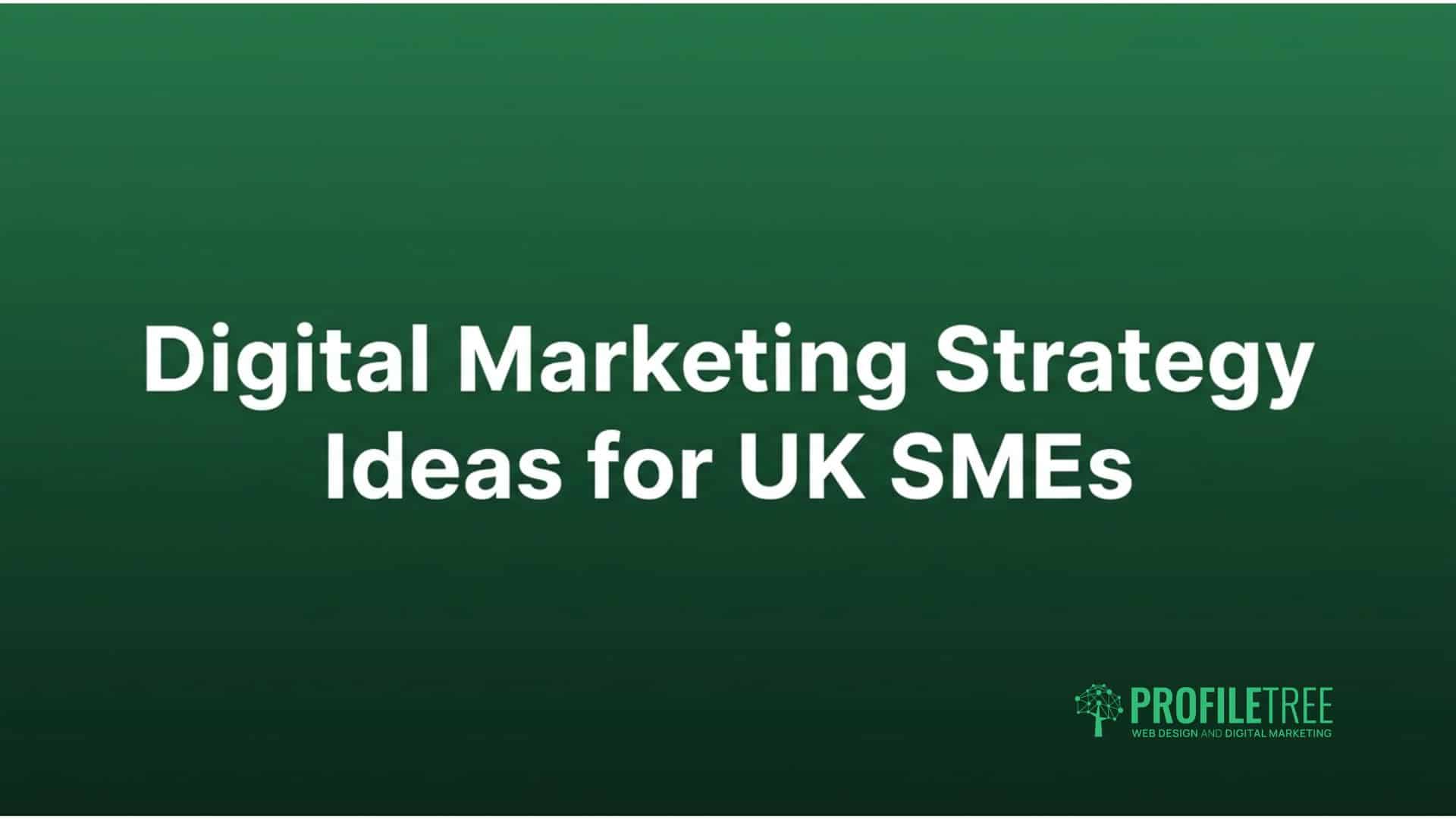 Digital Marketing Strategy Ideas