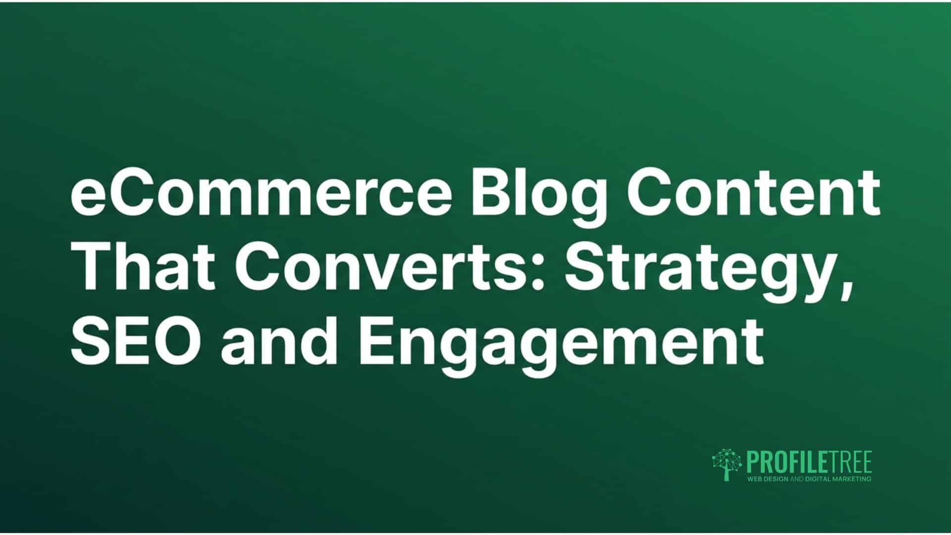 eCommerce Blog