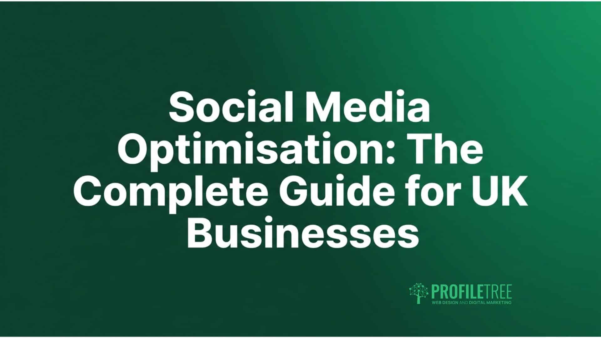 Social Media Optimisation