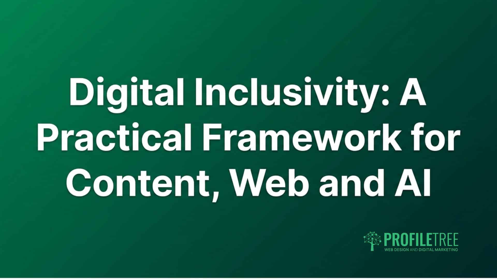 Digital Inclusivity