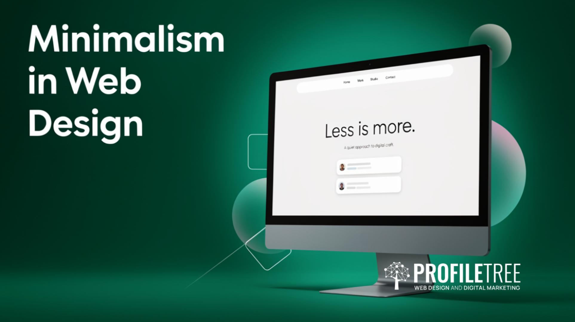 Minimalism in Web Design Principles, Performance, and Practice