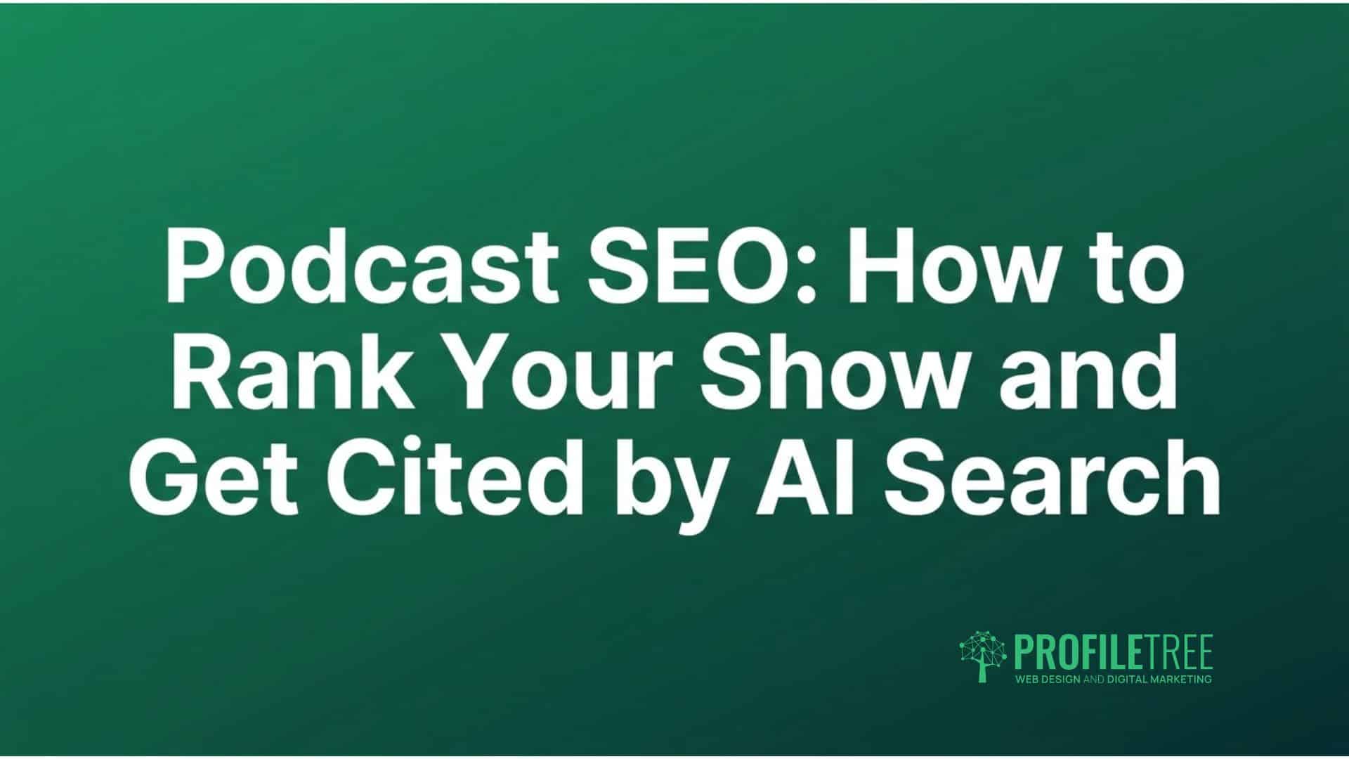 Podcast SEO