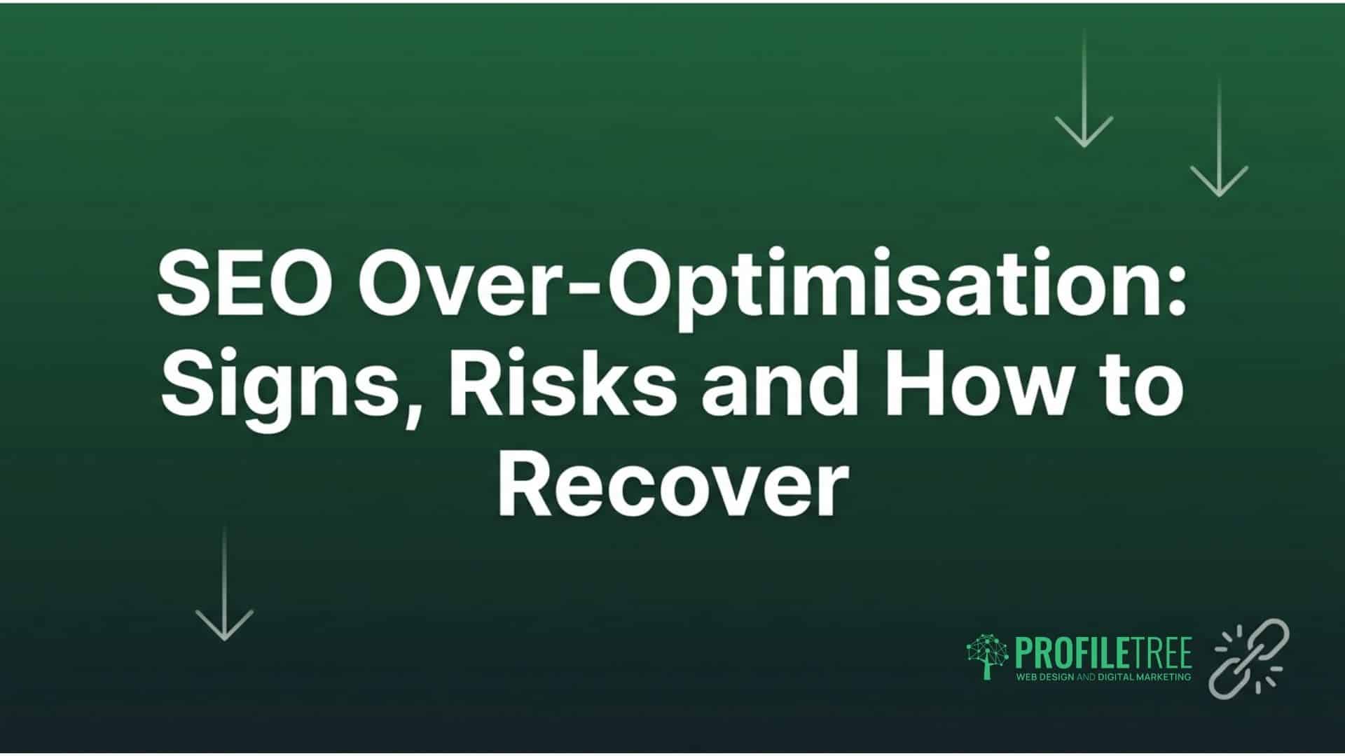 SEO Over-Optimisation