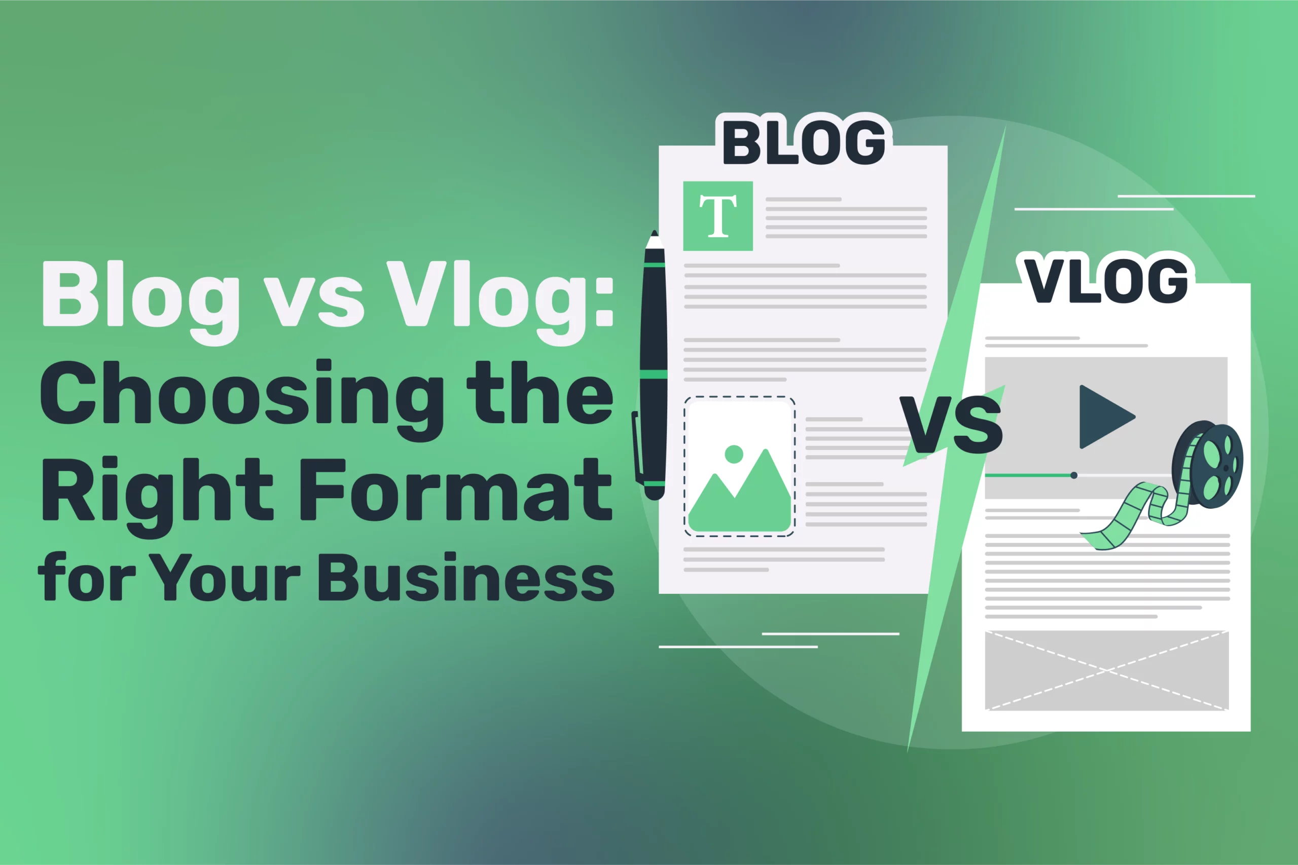 Blog vs Vlog