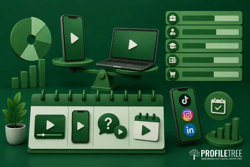 Recommended Short-Form vs Long-Form Video Ratios by Niche