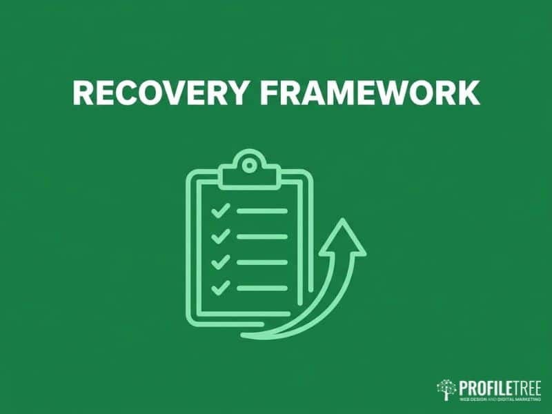 Step-by-step recovery framework for a Google Algorithm Update ranking drop