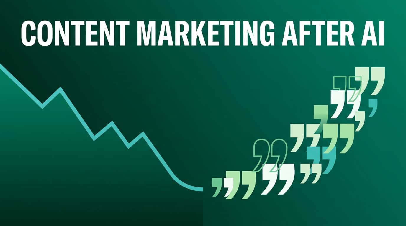 content marketing after AI