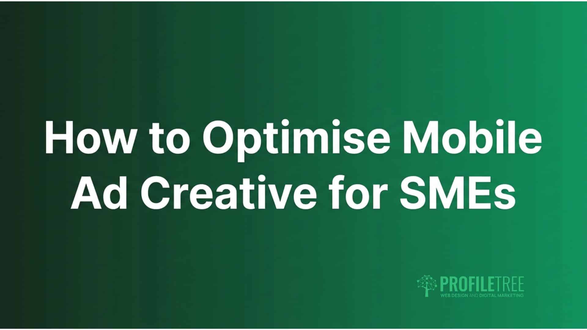 Optimise your ad