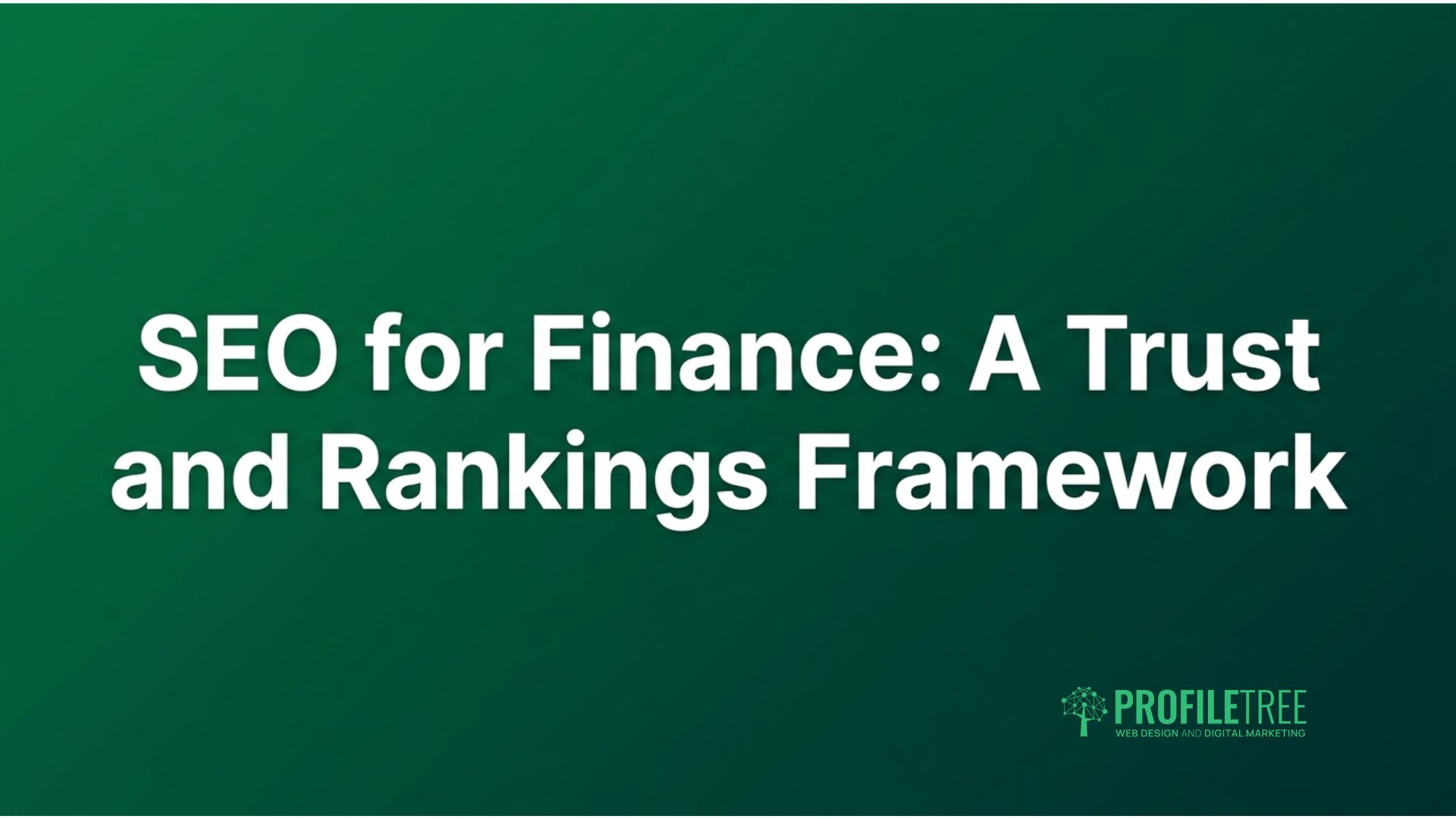 SEO for Finance Websites