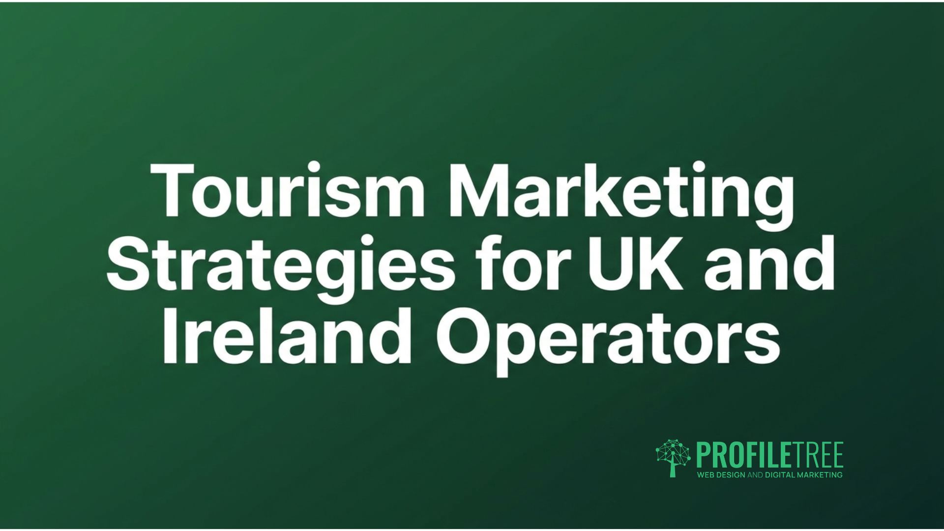 Tourism Marketing Strategies