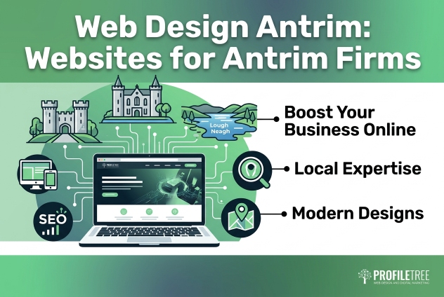 Web Design Antrim: Websites for Antrim Firms | ProfileTree